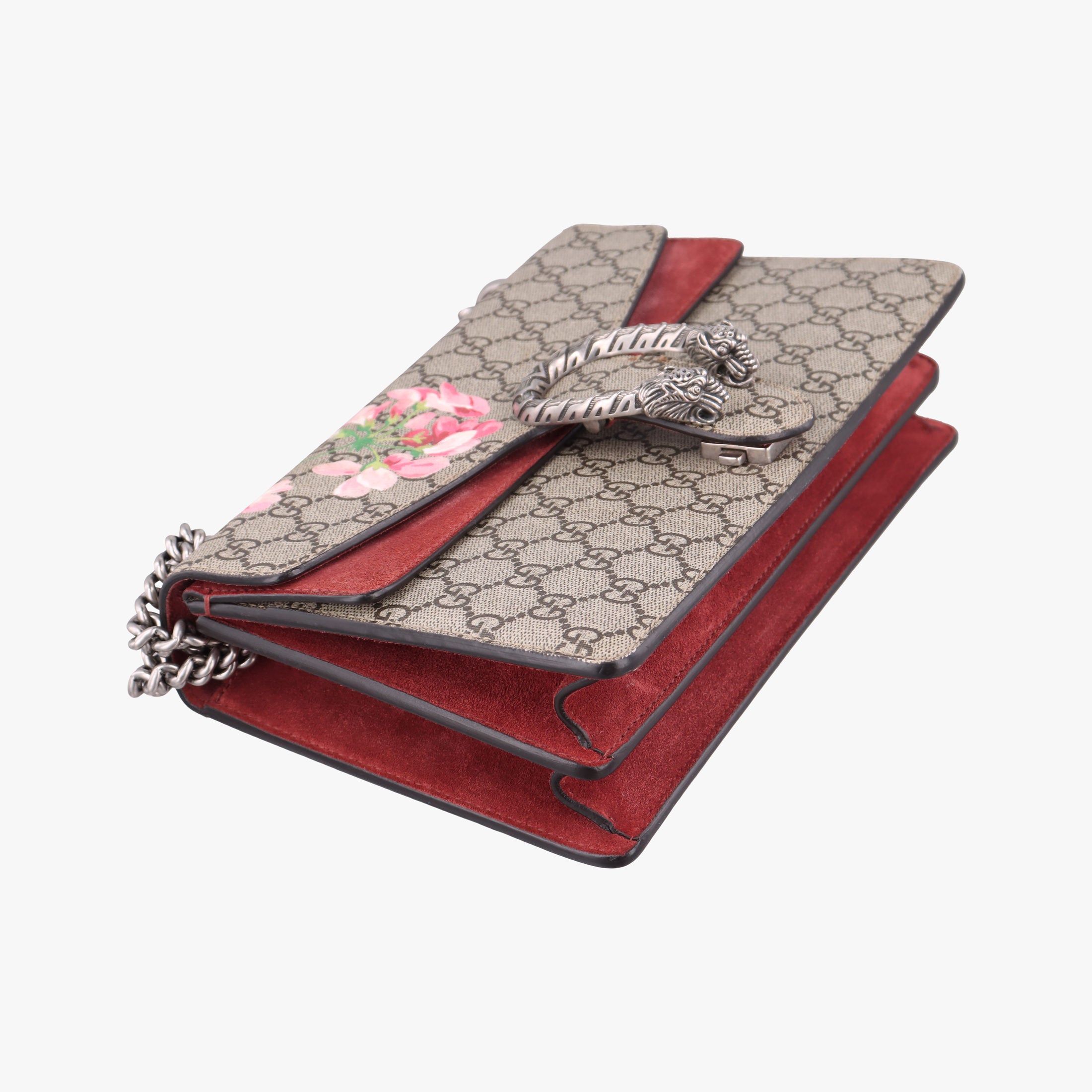 Dionysus Beige×Red×Multicolour PVC coated canvas × suede 400249 E025183580ディオニュソス ベージュ×レッド×マルチカラー PVCコーティングキャンバス × スエード 400249 E025183580