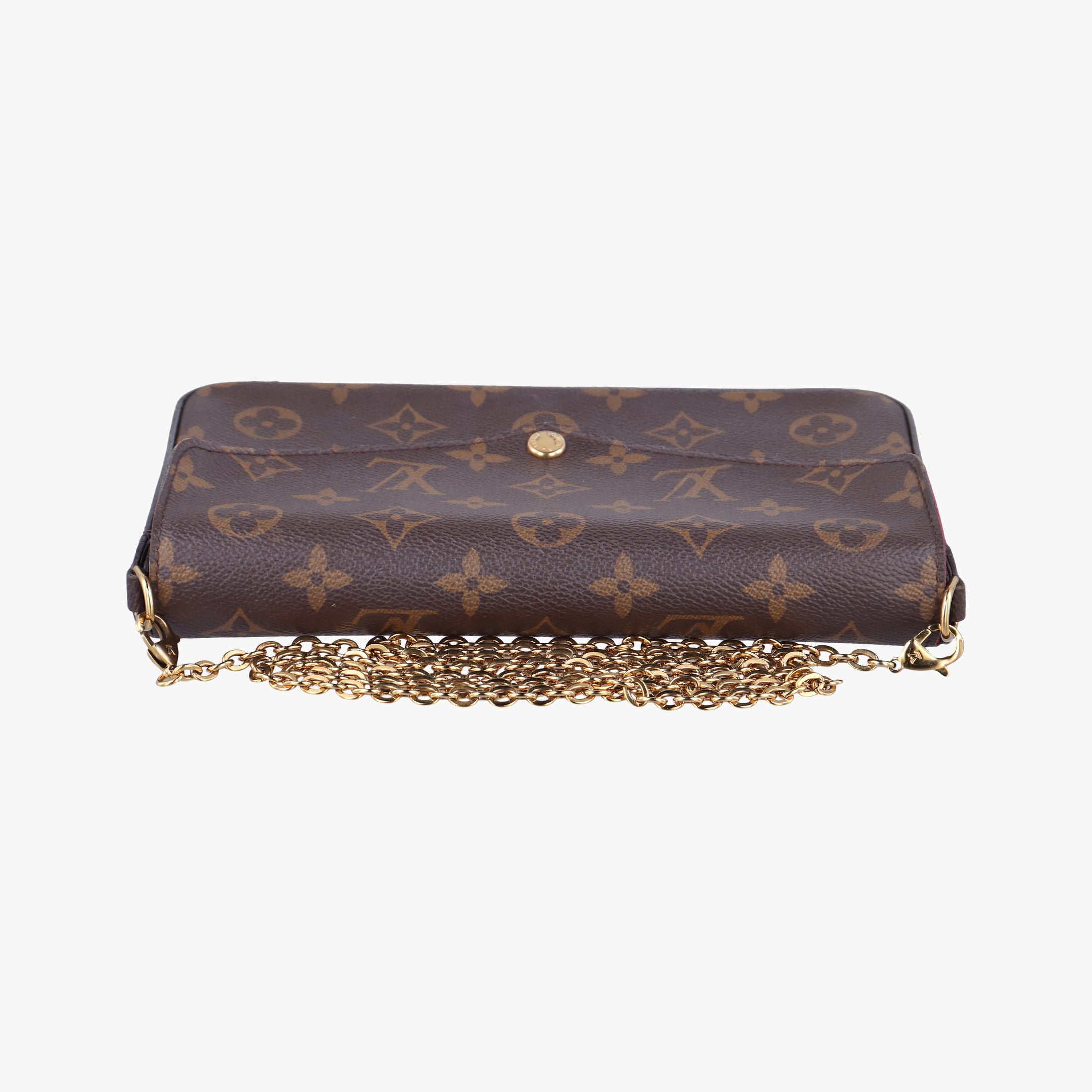 Pochette Felicie Brown Monogram Canvas M61276 FH3220 IC Chipポシェット フェリシー モノグラム/ブラウン モノグラムキャンバス M61276 FH3220 ICチップ