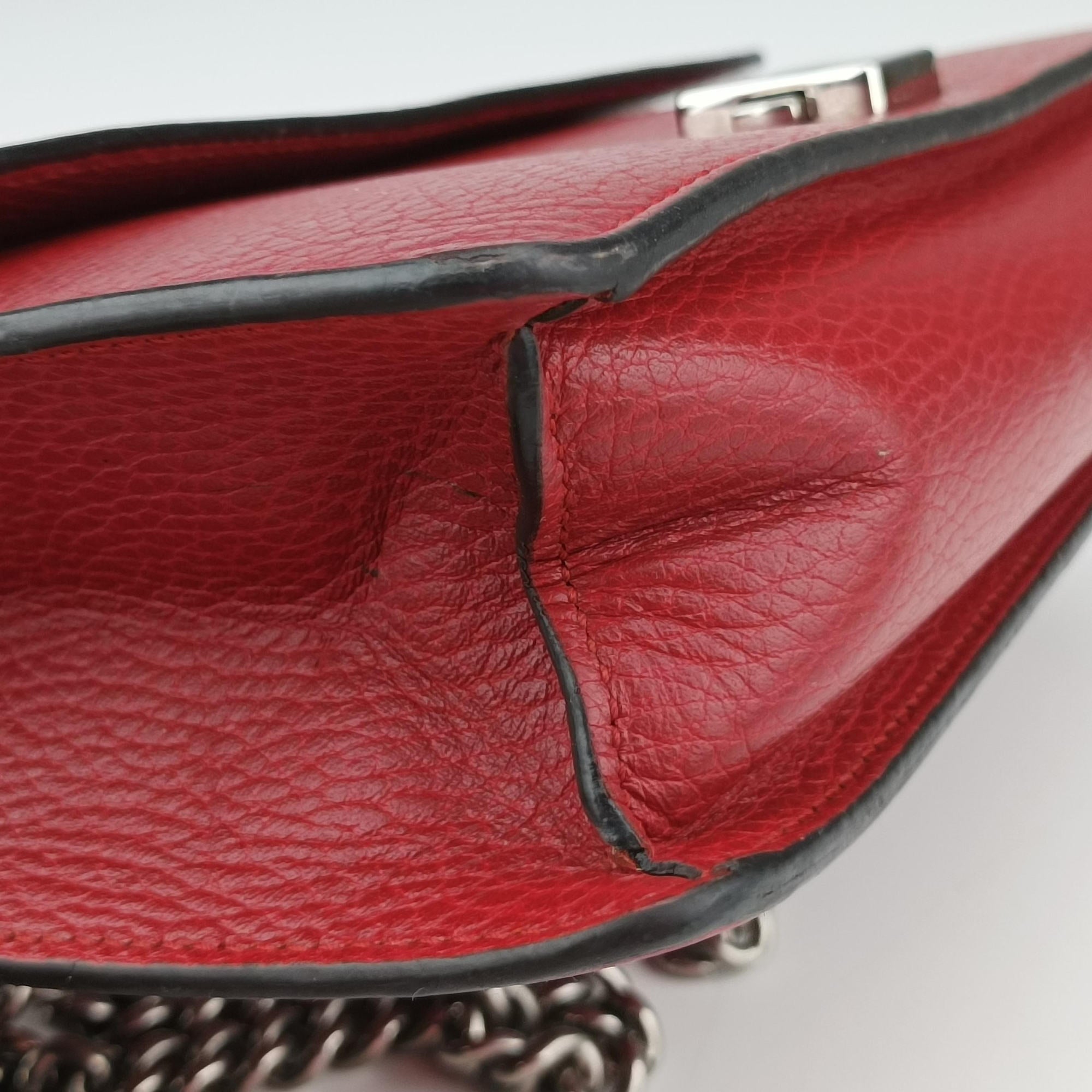 Dionysus Red Leather 499623 Lot number unknownデュオニソス レッド レザー 499623 製番不明