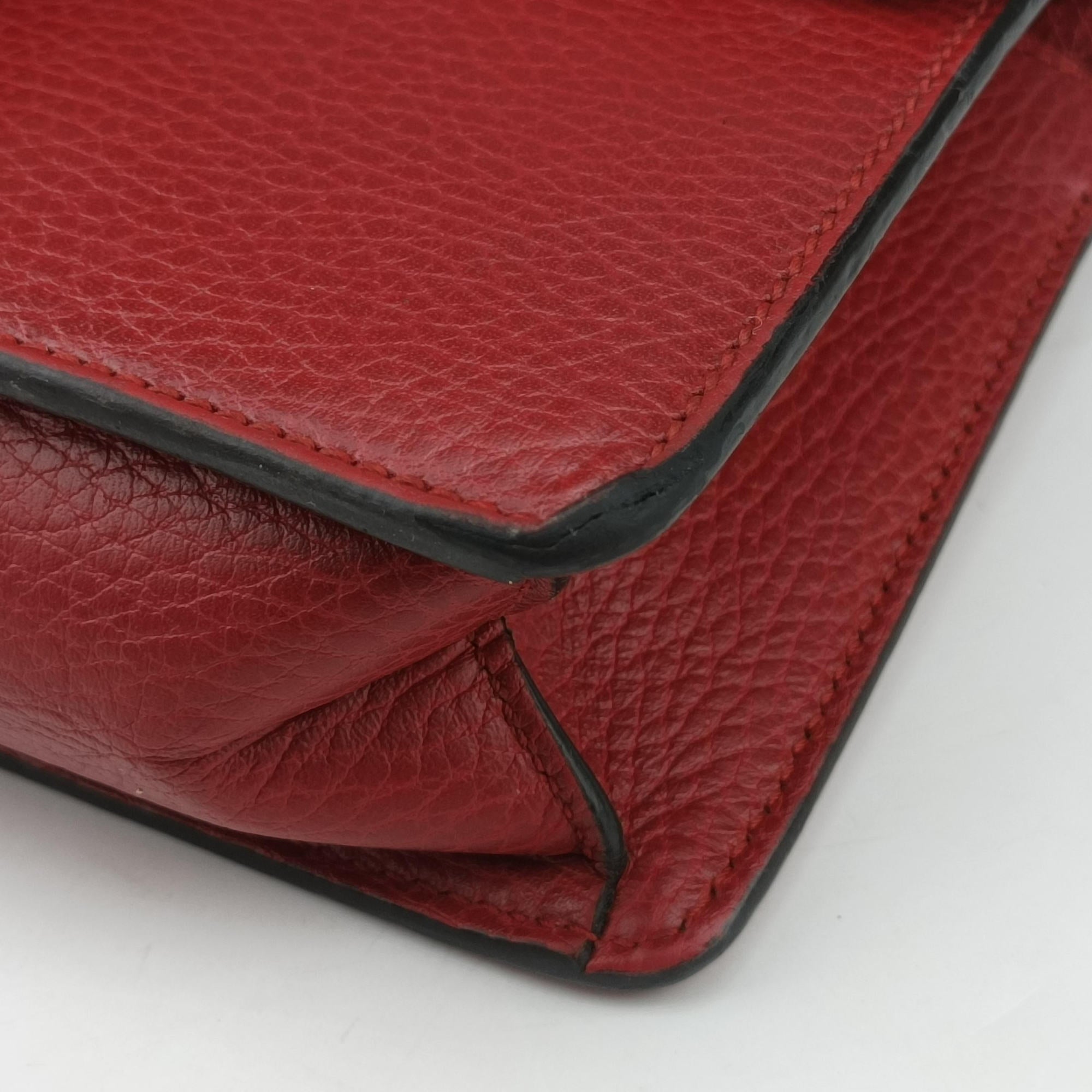Dionysus Red Leather 499623 Lot number unknownデュオニソス レッド レザー 499623 製番不明