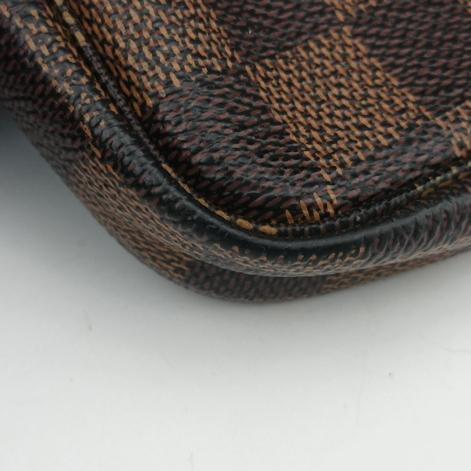 T&B Mini Pochette Accessoires EBENE×multi Damier Canvas N58011 DU4019ミニ ポシェット アクセソワールT&B エベヌ×マルチ ダミエキャンバス N58011 DU4019