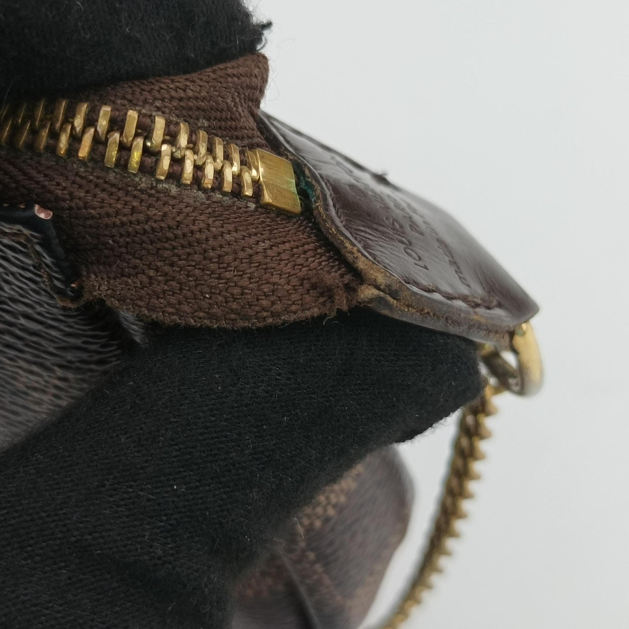 T&B Mini Pochette Accessoires EBENE×multi Damier Canvas N58011 DU4019ミニ ポシェット アクセソワールT&B エベヌ×マルチ ダミエキャンバス N58011 DU4019