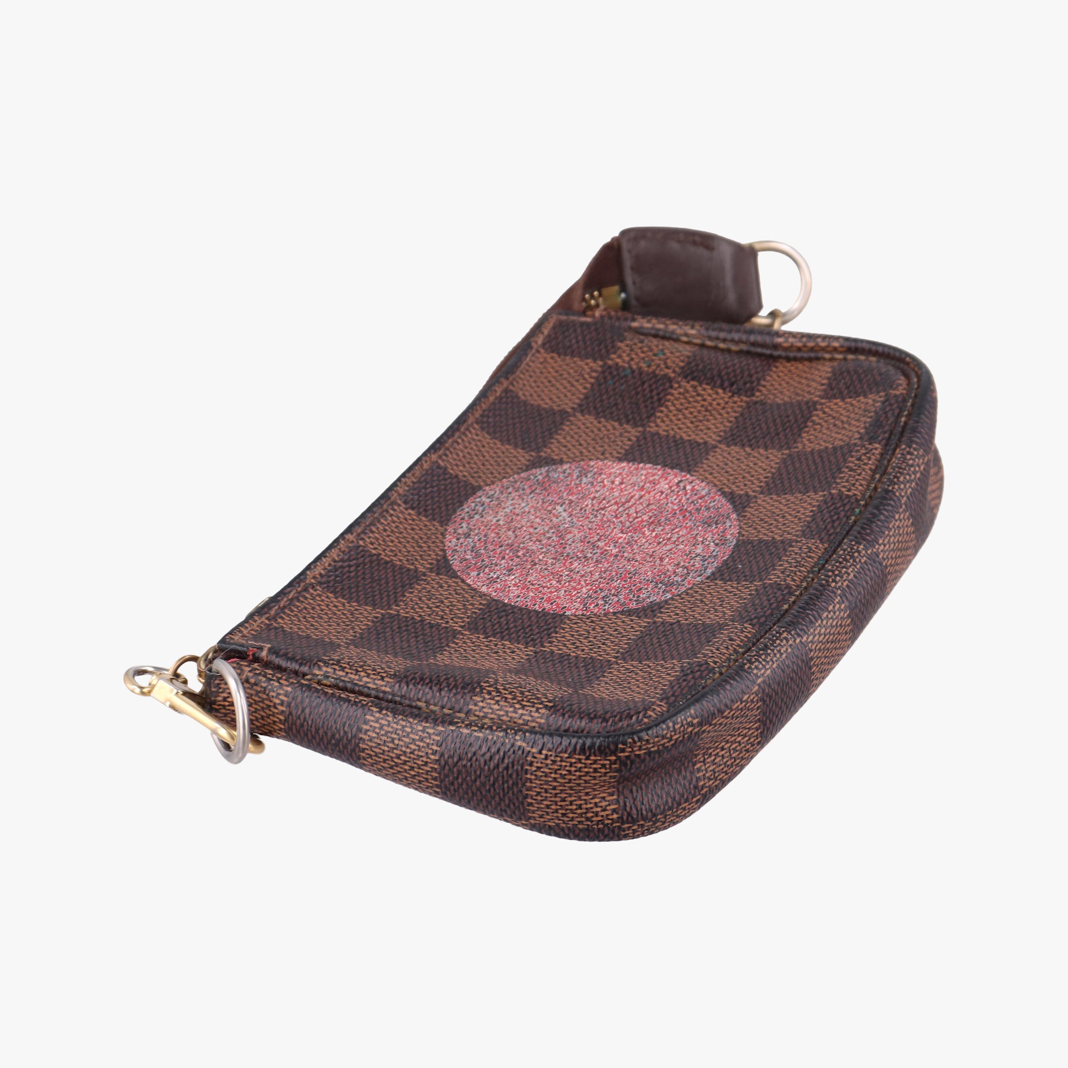 T&B Mini Pochette Accessoires EBENE×multi Damier Canvas N58011 DU4019ミニ ポシェット アクセソワールT&B エベヌ×マルチ ダミエキャンバス N58011 DU4019