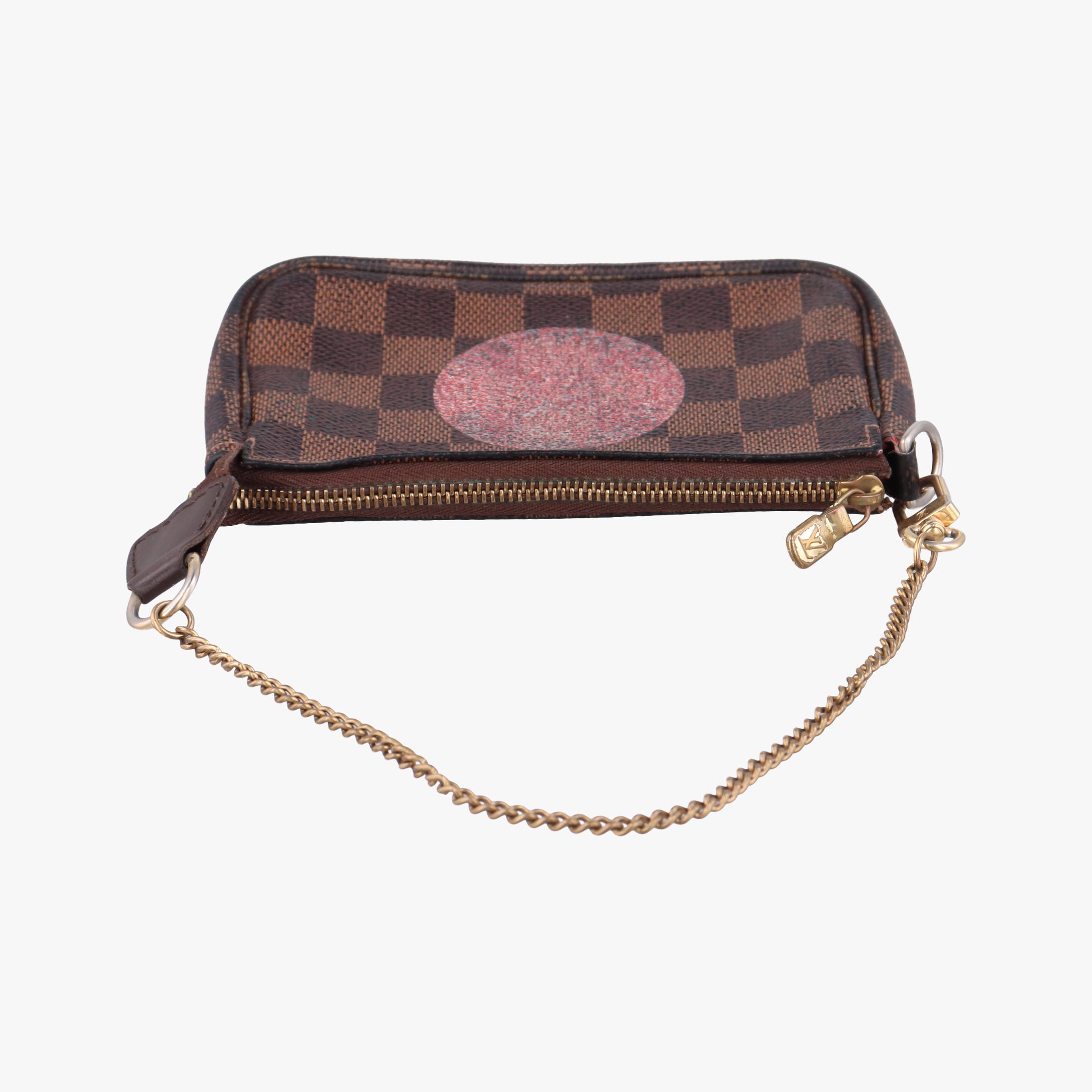 T&B Mini Pochette Accessoires EBENE×multi Damier Canvas N58011 DU4019ミニ ポシェット アクセソワールT&B エベヌ×マルチ ダミエキャンバス N58011 DU4019