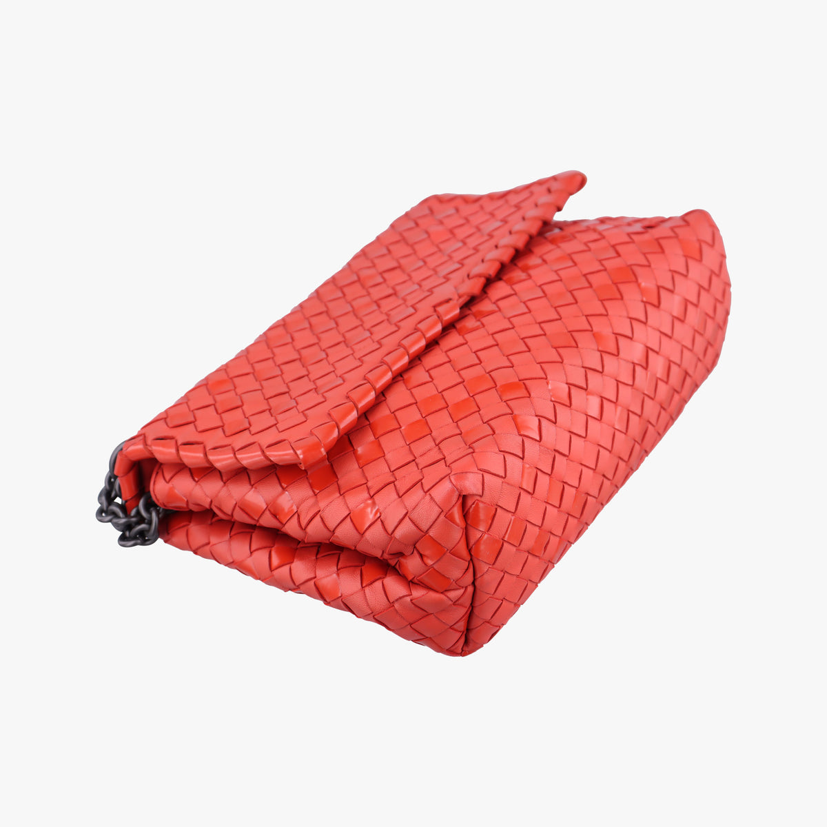 Intrecciato Olimpia Red lambskin B07176403Fイントレチャート オリンピア レッド ラムスキン B07176403F