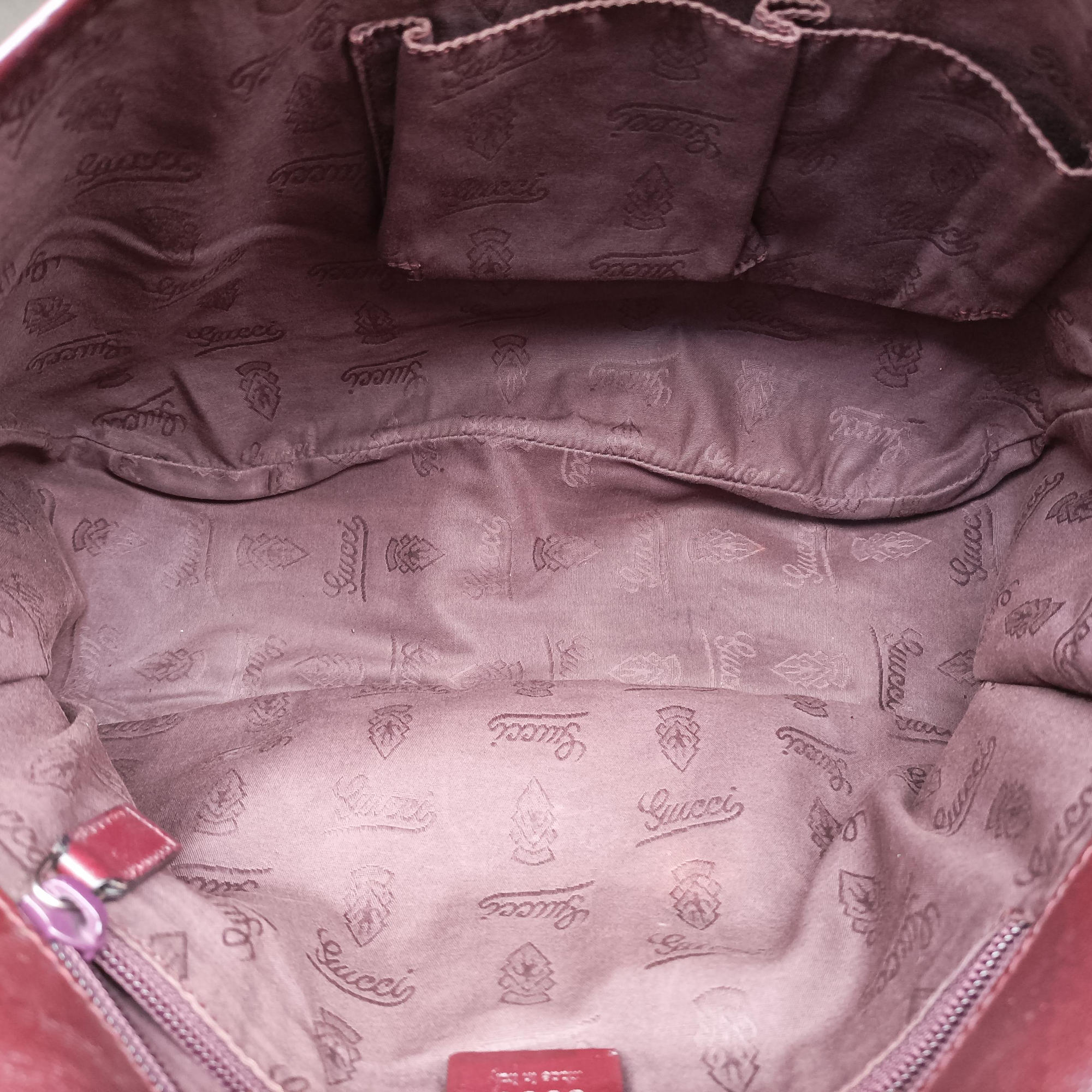 GG Plus Messenger Burgundy PVC coated canvas 201732 C7030608GGプラス メッセンジャー ワインレッド PVCコーティングキャンバス 201732 C7030608