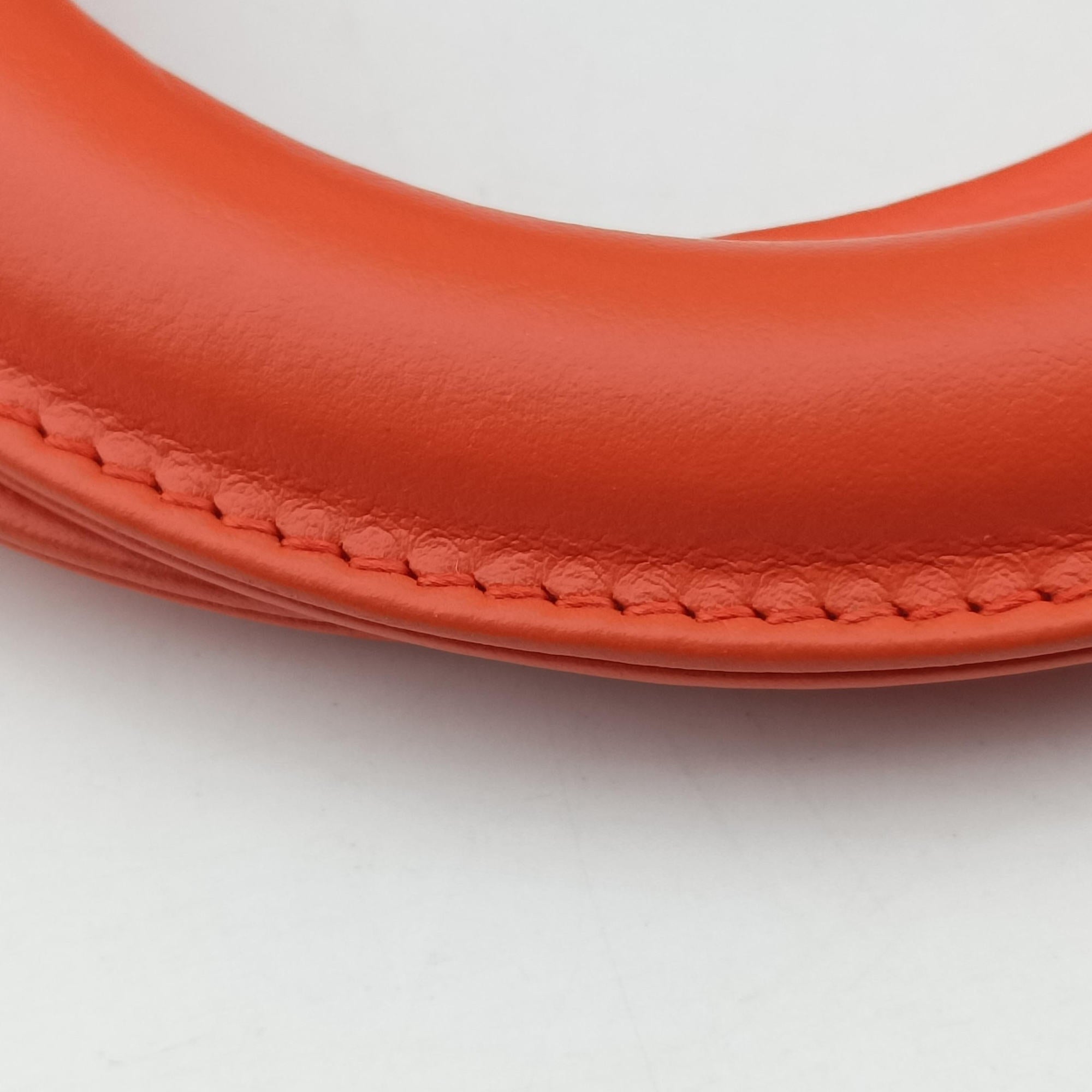 Diorissimo Purple×Orange Leather 09-MA-0134ディオリッシモ パープル×オレンジ レザー 09-MA-0134