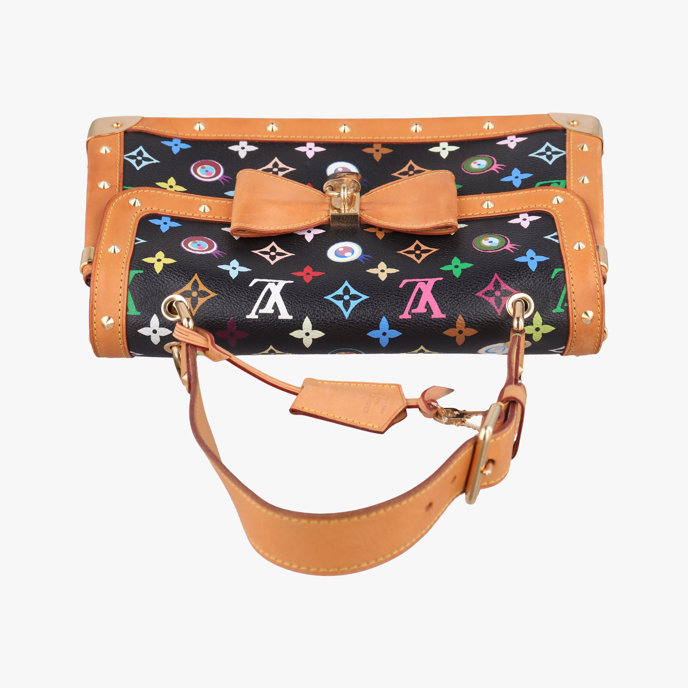Eye need you Noir Monogram Multicolor M92050 Lot number unknownアイラブ サック ラバ Eye need you ノワール モノグラム マルチカラー M92050 製番不明