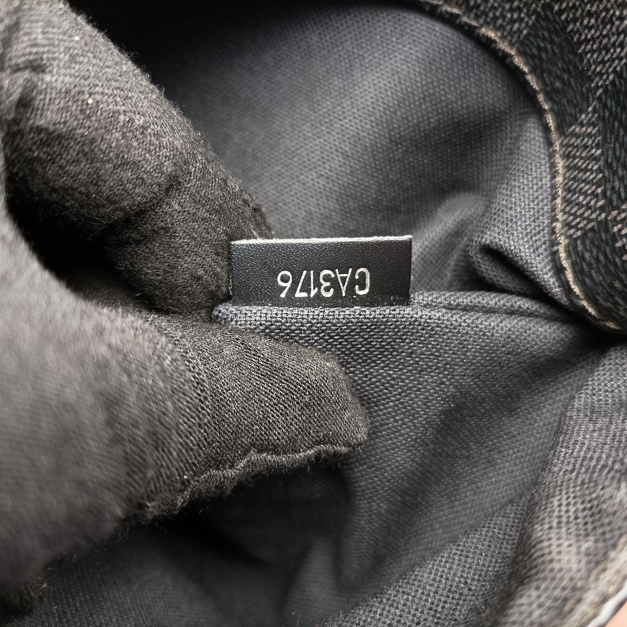 DISTRICT PM Noir Damier GRAPHITE N41714 CA3176ディストリクトPM ノワール ダミエ グラフィット N41714 CA3176
