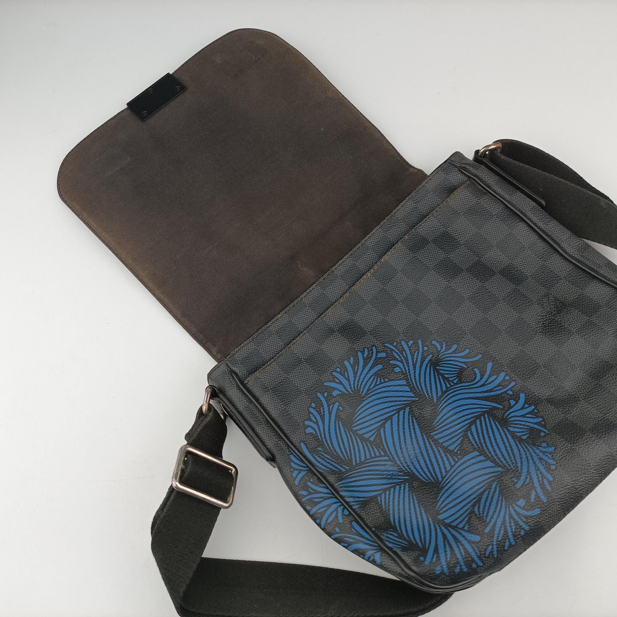 DISTRICT PM Noir Damier GRAPHITE N41714 CA3176ディストリクトPM ノワール ダミエ グラフィット N41714 CA3176