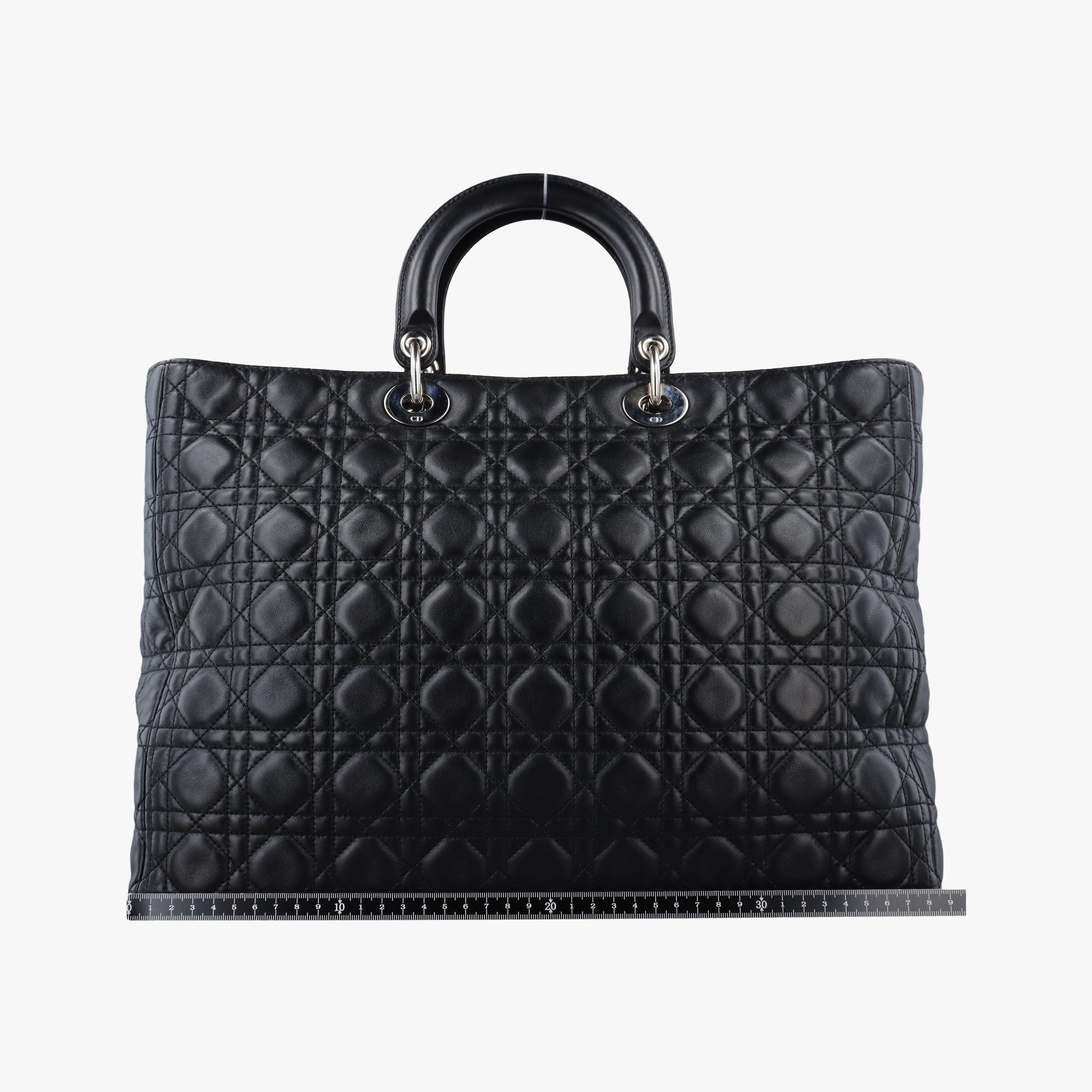 Lady Dior Black lambskin 26-MA-0140レディディオール ブラック ラムスキン 26-MA-0140