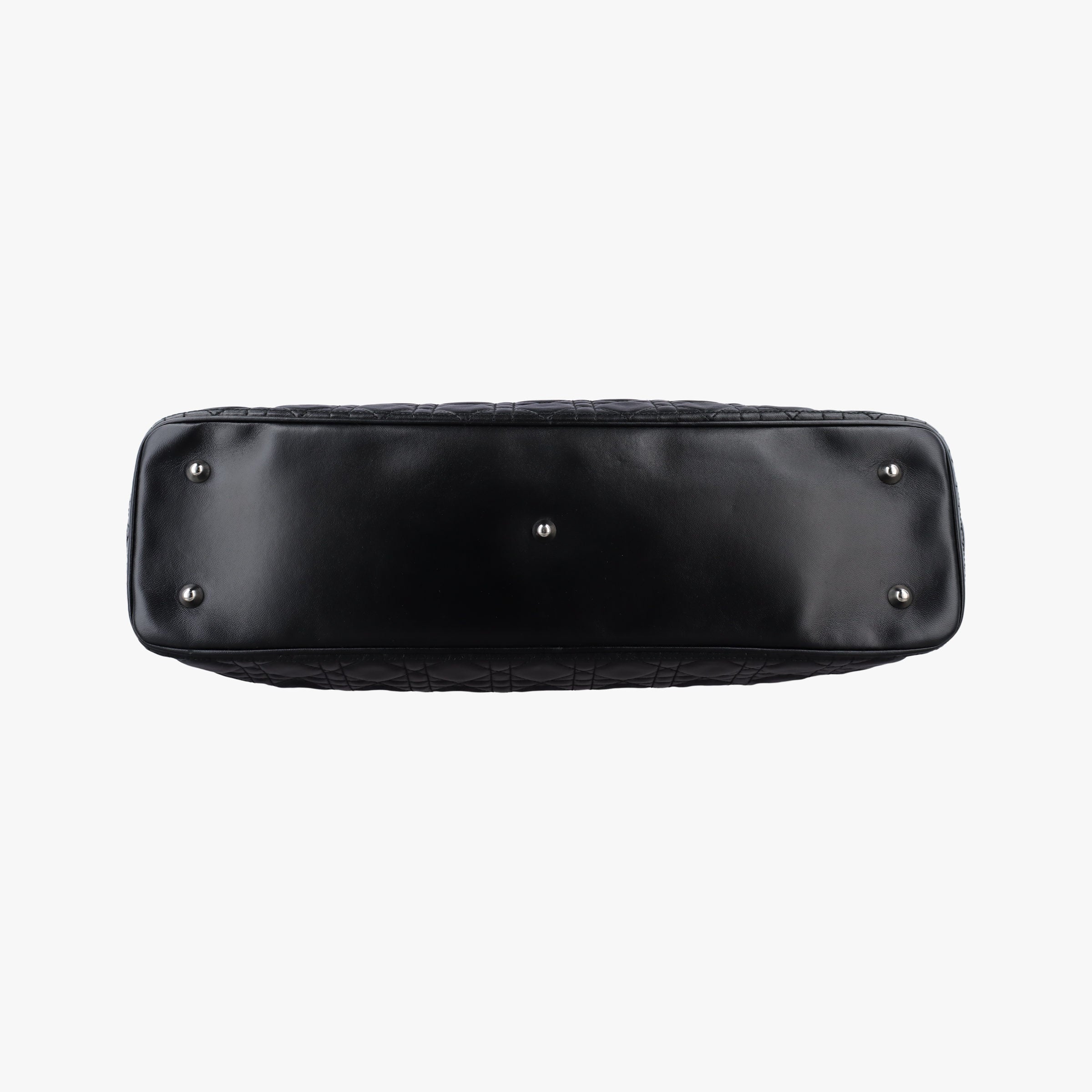 Lady Dior Black lambskin 26-MA-0140レディディオール ブラック ラムスキン 26-MA-0140
