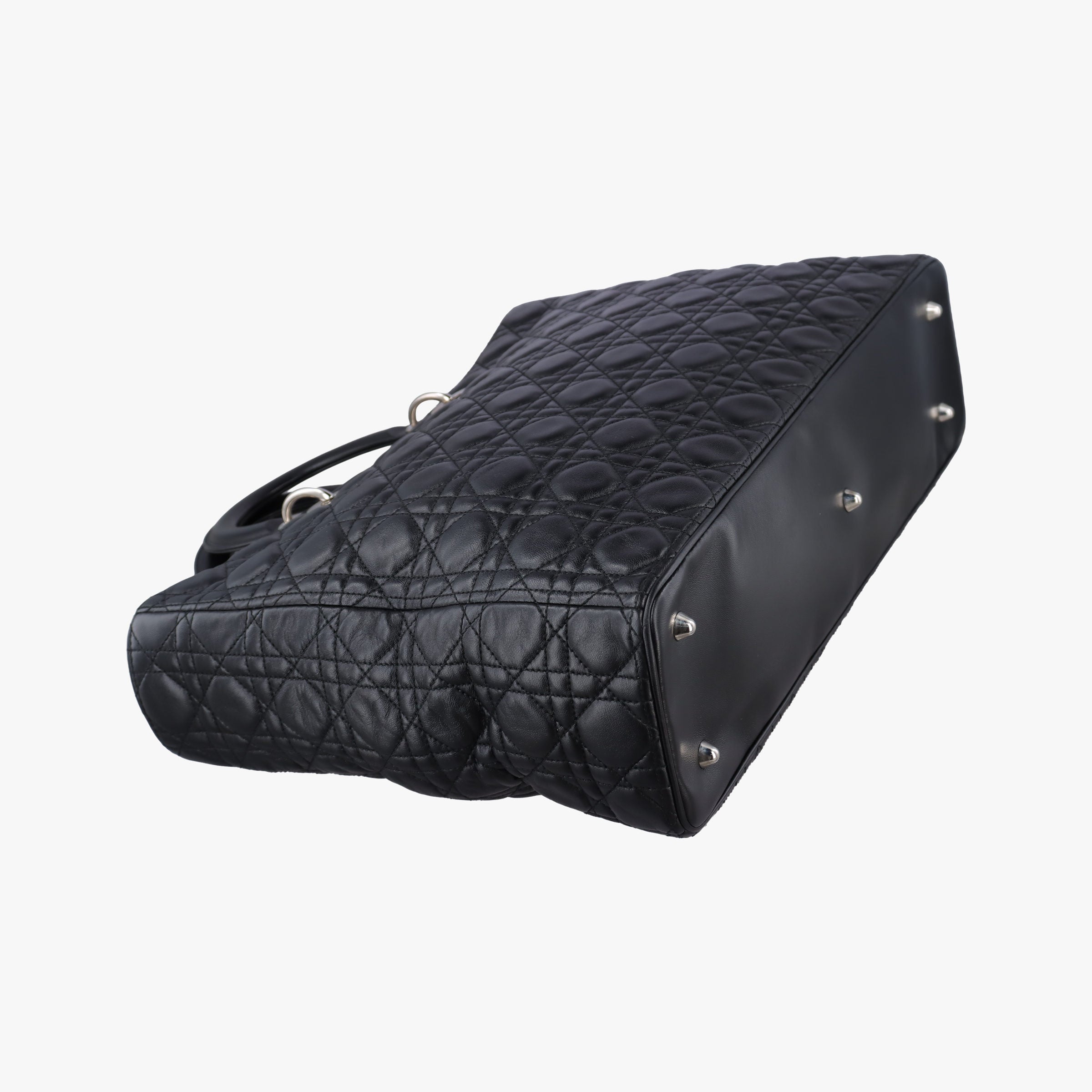 Lady Dior Black lambskin 26-MA-0140レディディオール ブラック ラムスキン 26-MA-0140