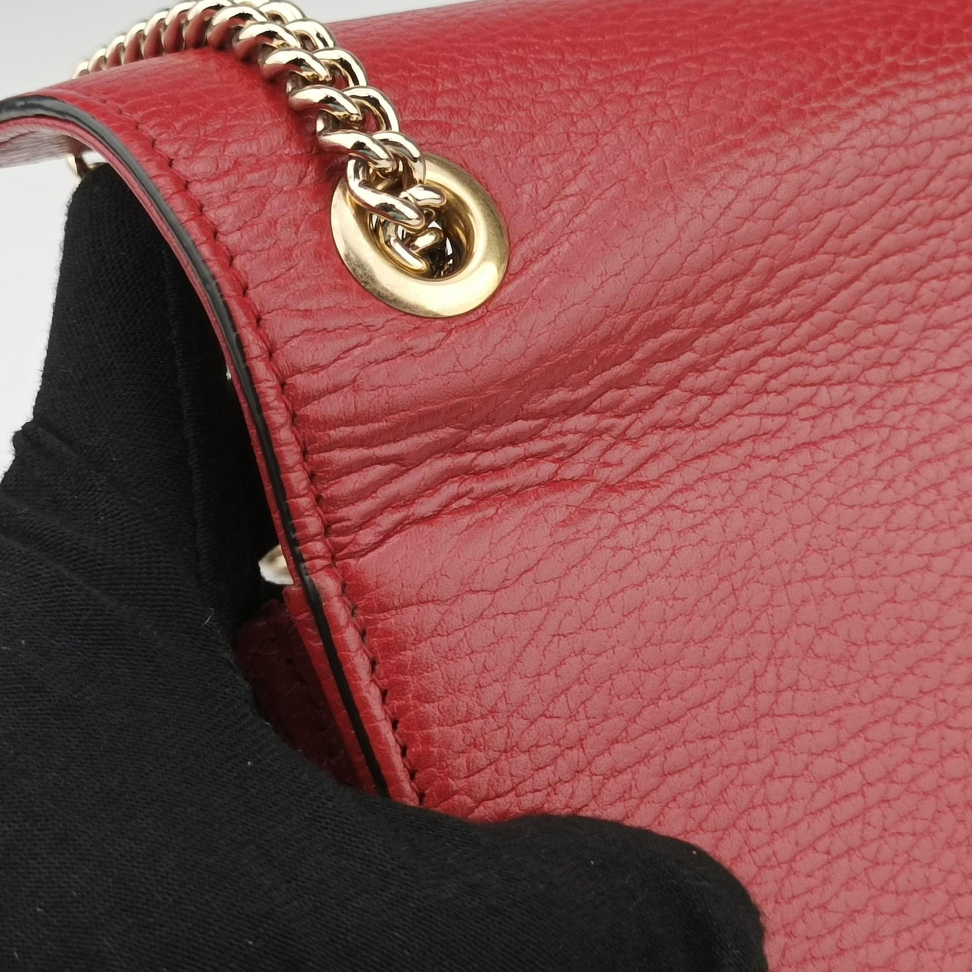 Interlocking G Red Leather 510304 C031640128インターロッキングG レッド レザー 510304 C031640128