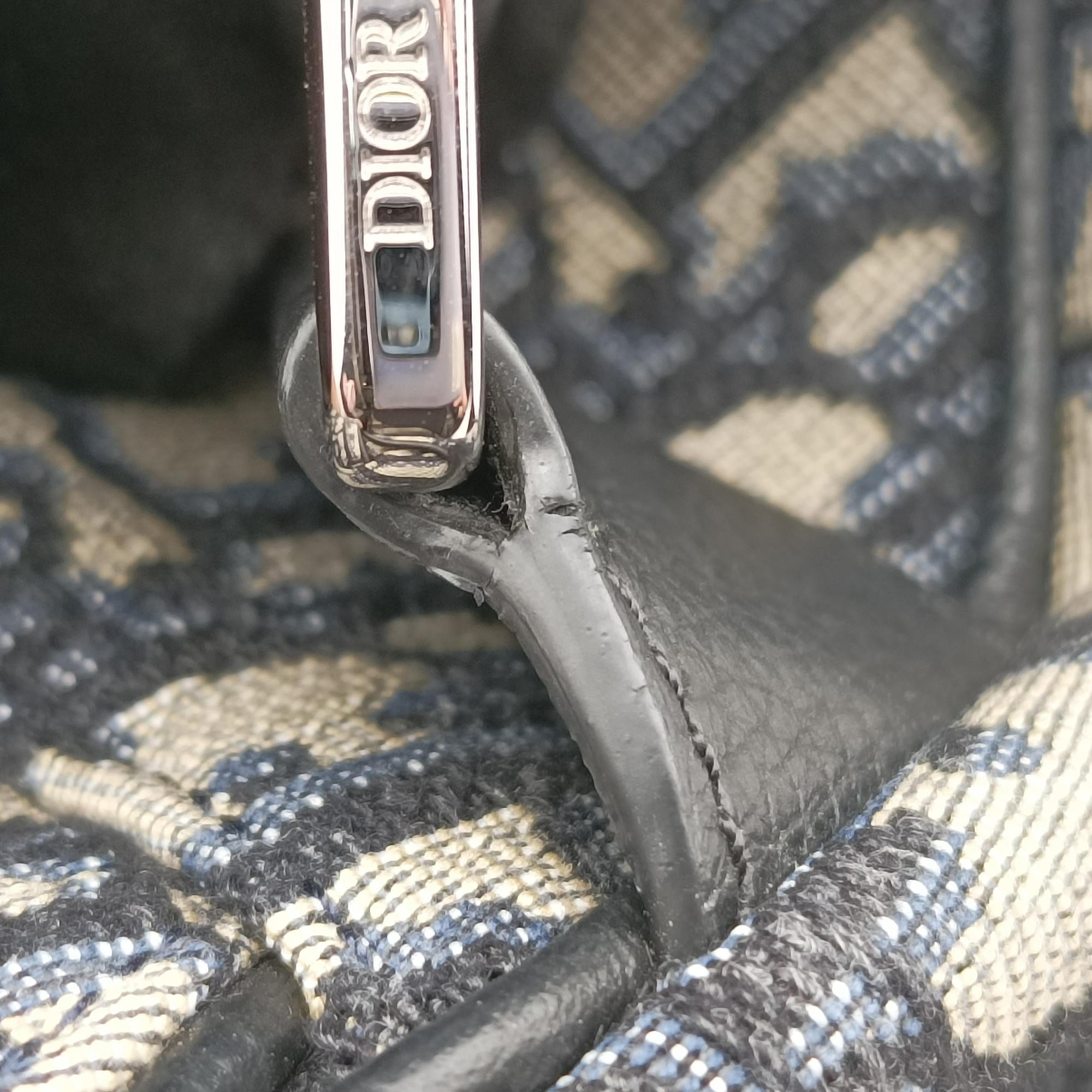 saddle Navy Jacquard×Leather 26-BO-1220サドル ネイビー ジャガード×レザー 26-BO-1220