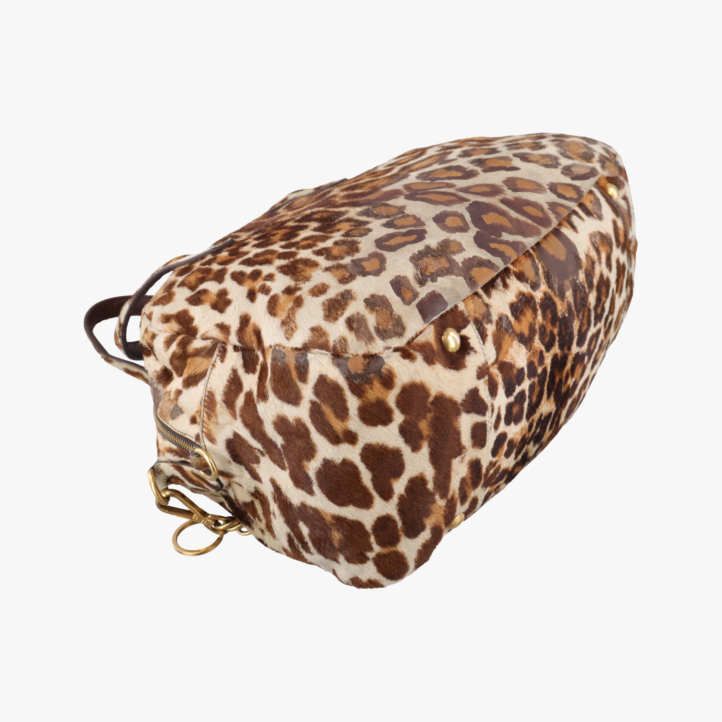 Leopard print Multicolour ponyhair 123ヒョウ柄レオバード マルチカラー ハラコ 123