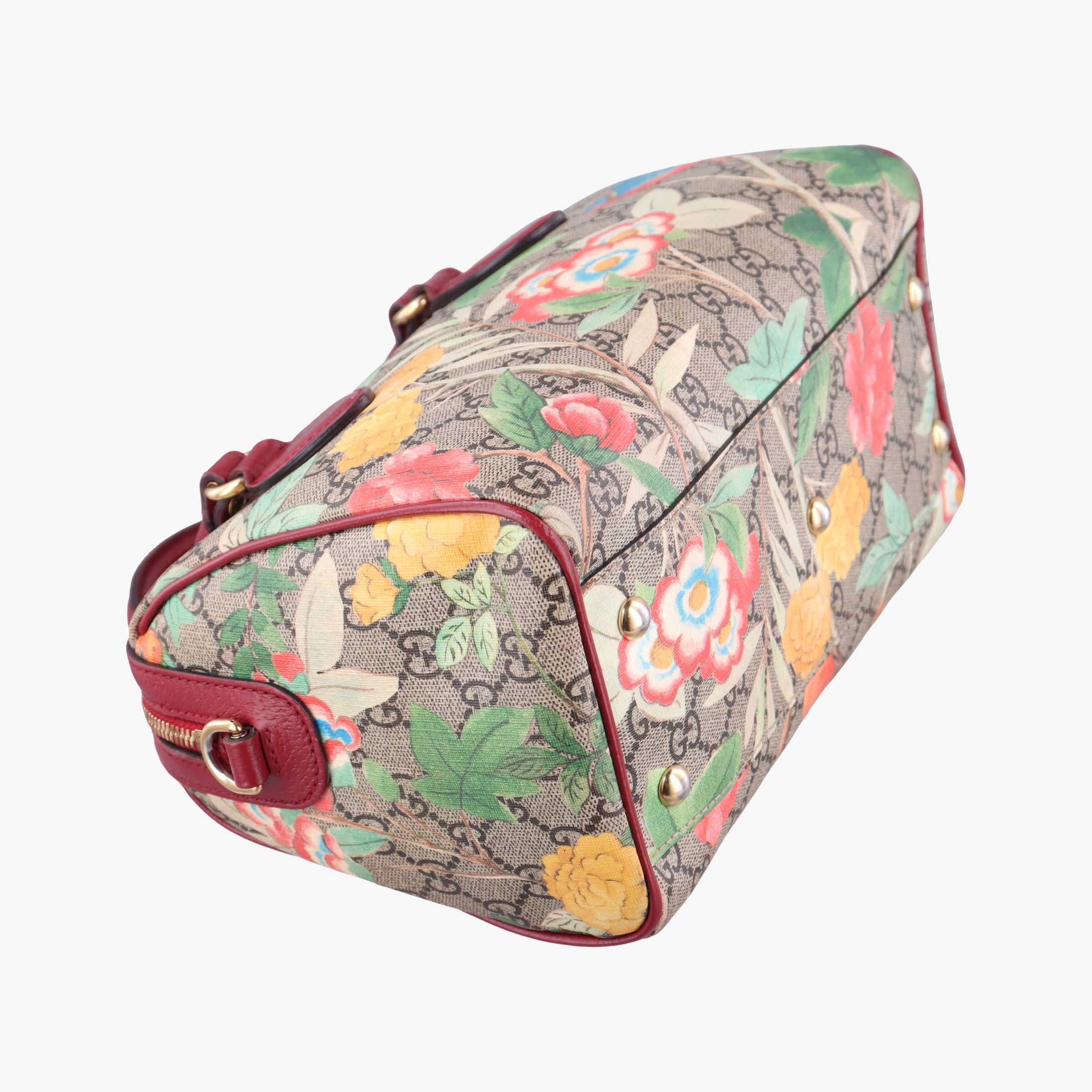 GG SUPREME beige×Multicolour PVC coated canvas×Leather 409529 F020298355GGスプリーム ベージュ×マルチカラー PVCコーティングキャンバス×レザー 409529 F020298355