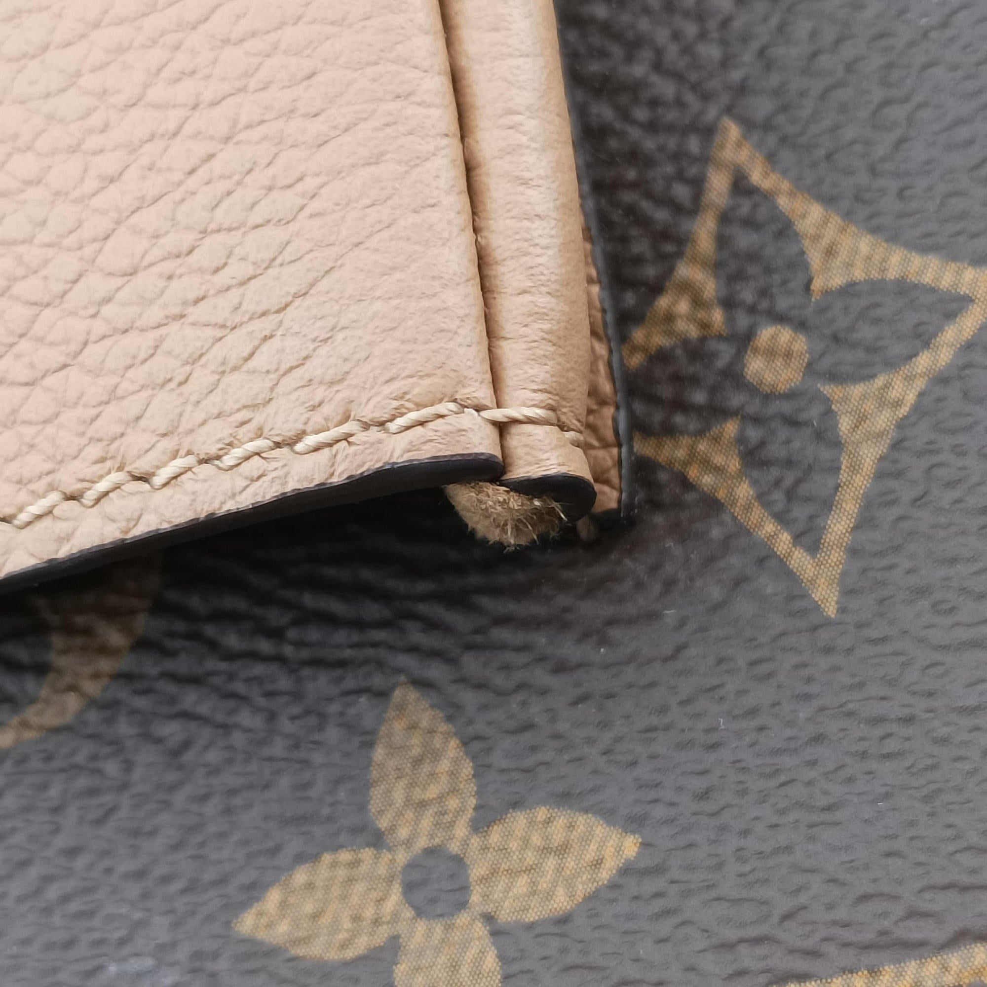 MARIGNAN brown×SESAME Monogram Canvas×calf leather M44544 FL2128 IC Chipマリニャン モノグラム/ブラウン×セサミ モノグラムキャンバス×カーフレザー M44544 FL2128 ICチップ