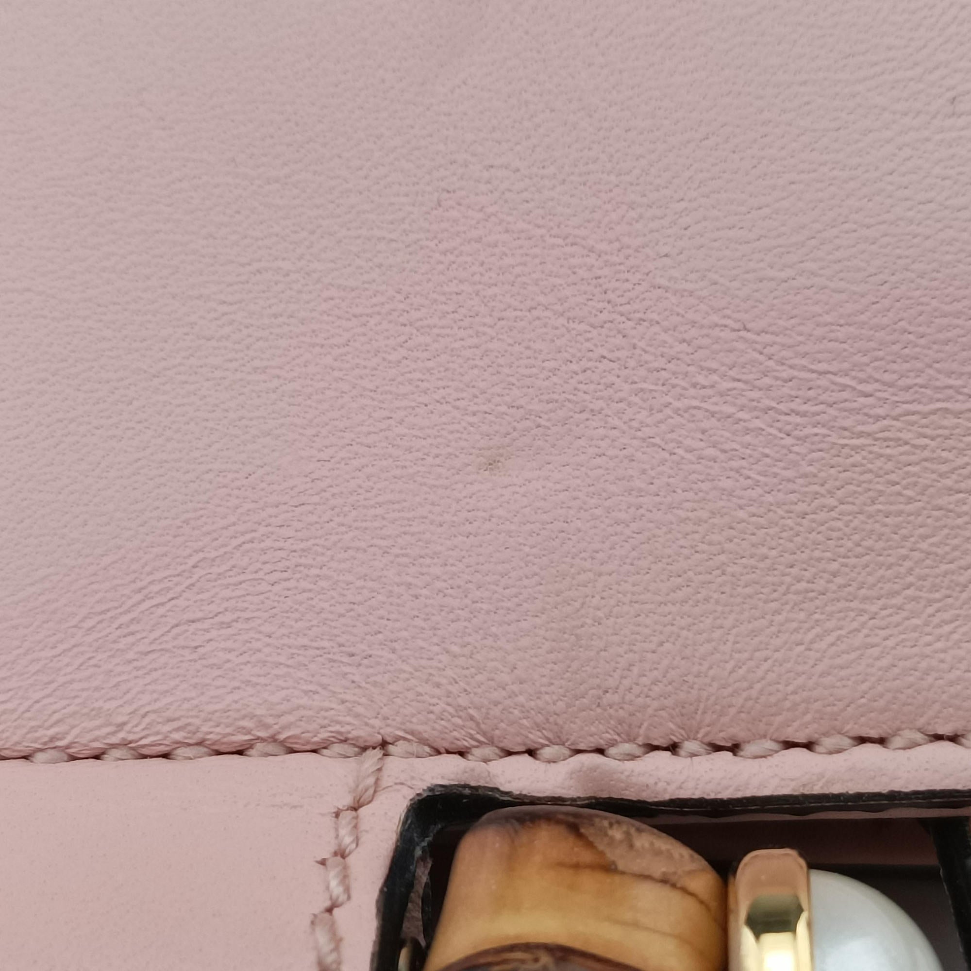 Bamboo Nymphaea Pink Leather 453767 E020711722バンブーニムフェア ピンク レザー 453767 E020711722