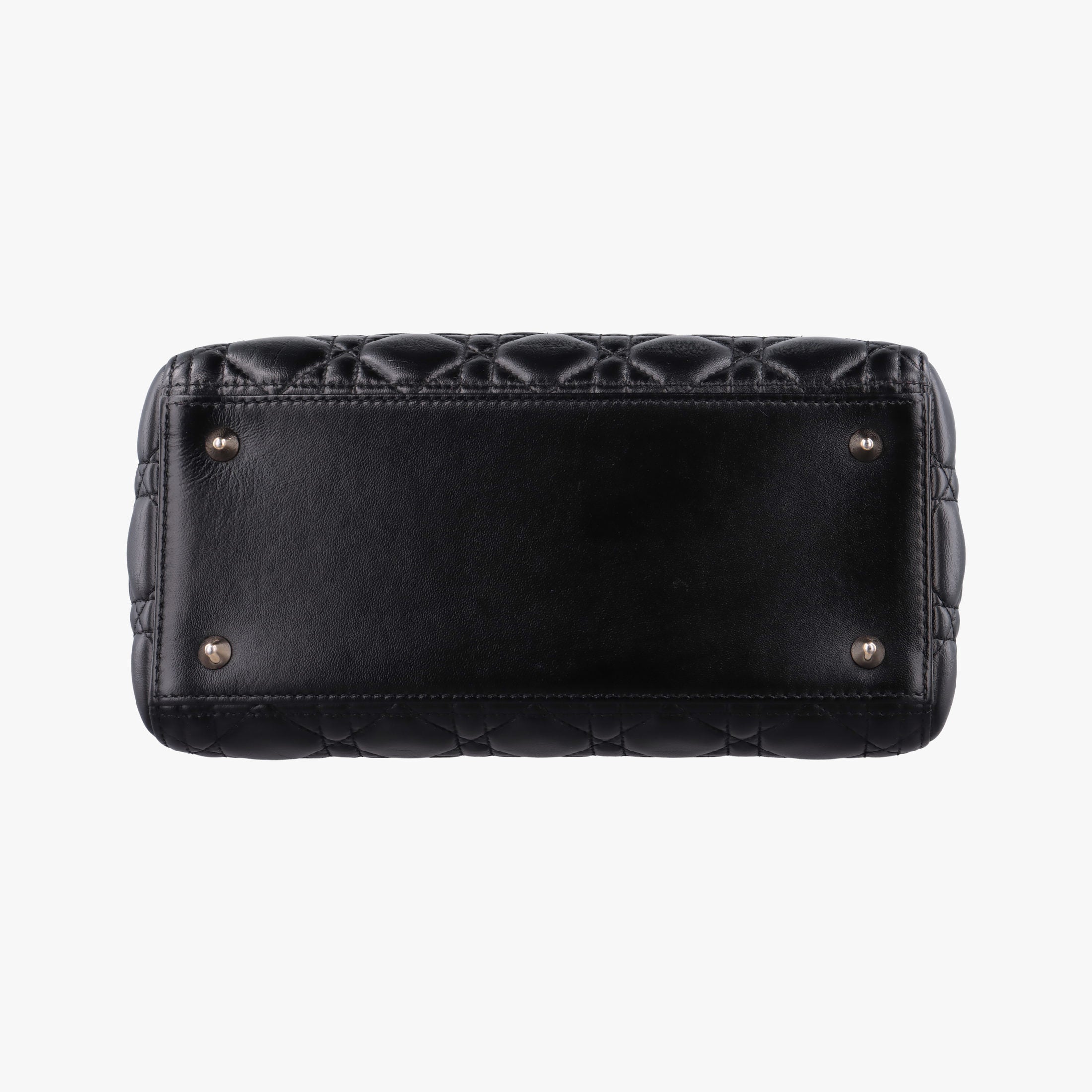 Lady Dior Black lambskin 16-BO-0123レディディオール ブラック ラムスキン 16-BO-0123