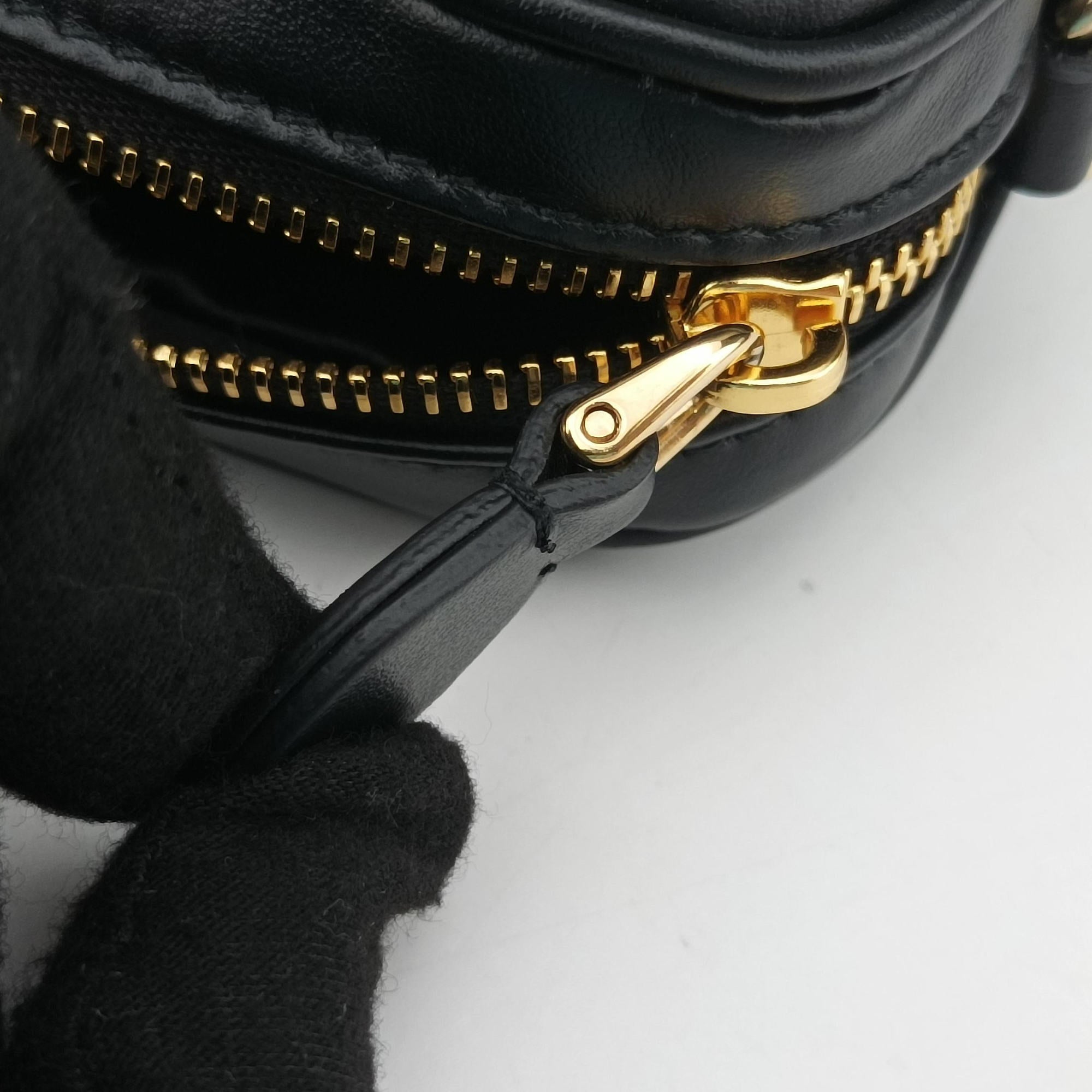 Logo belt Black leather DNP104ロゴベルト ブラック レザー DNP104