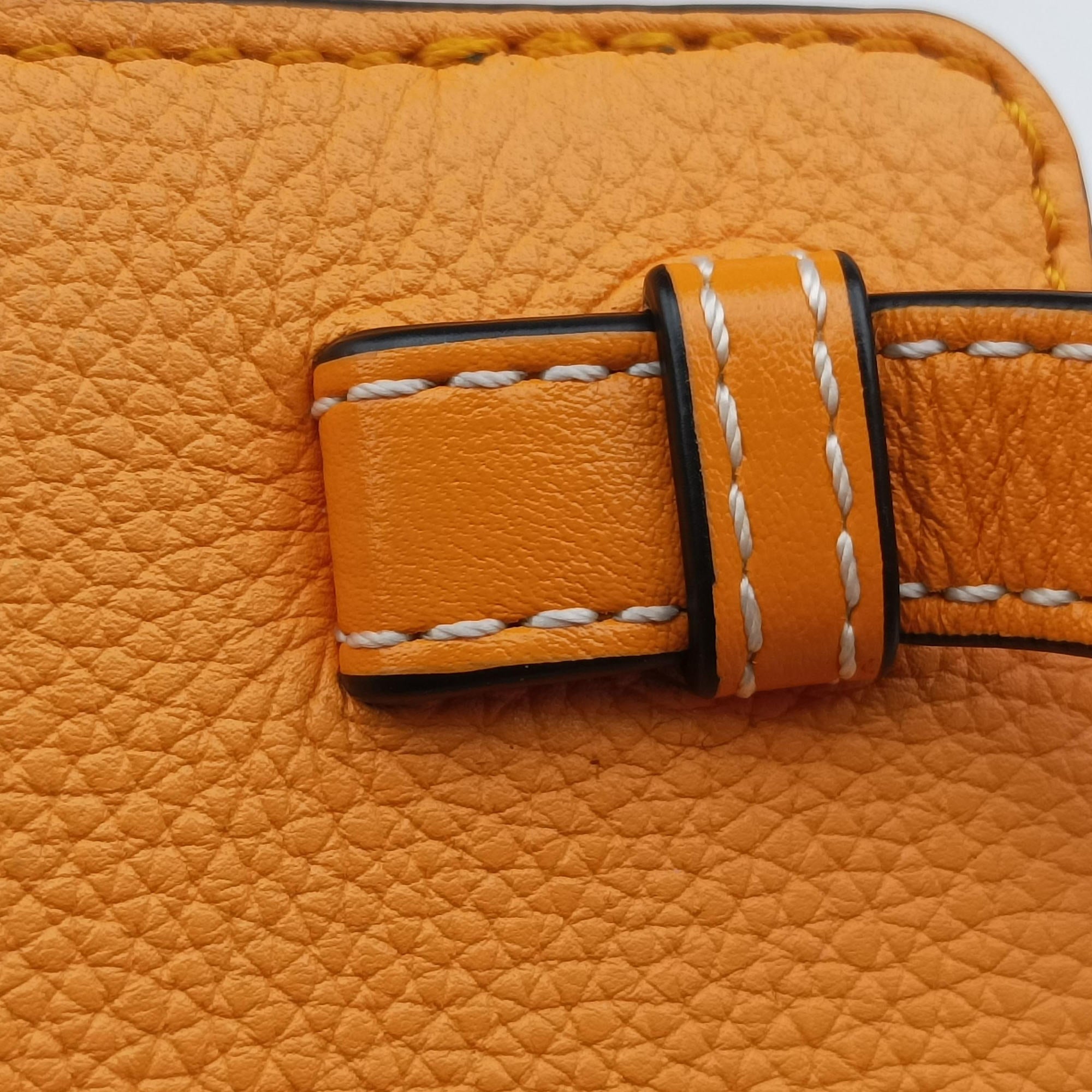 Hammock Drawstring Mini Orange Leather 061846ハンモックドローストリング ミニ オレンジ レザー 061846