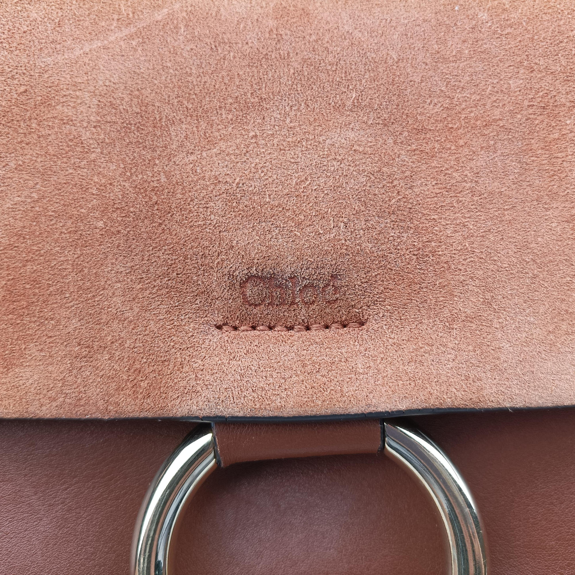 FAYE Brown Suede × leather 01-17-99-65フェイ ブラウン スエード×レザー 01-17-99-65