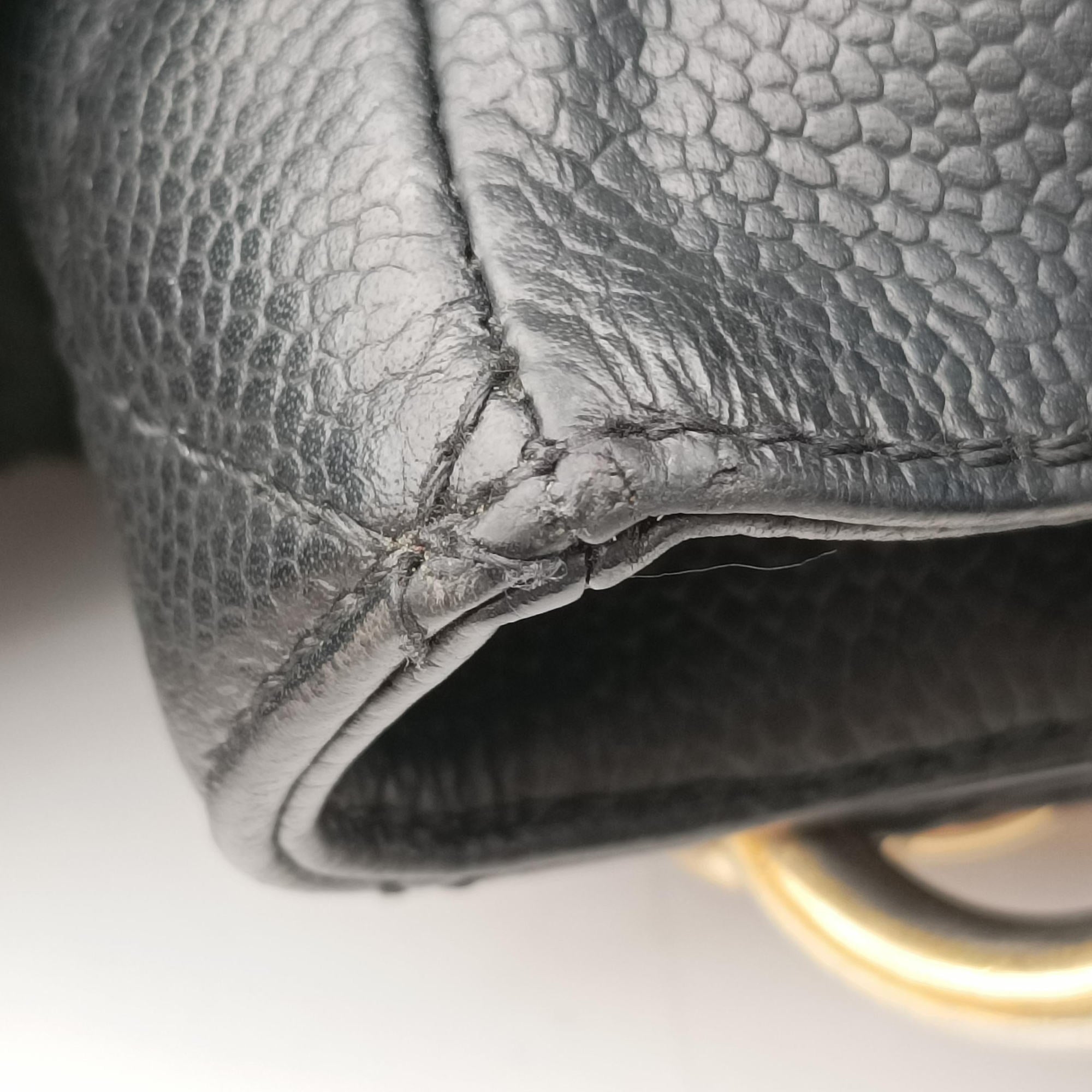 Matelasse Cocomark GST Black caviar skin A20995 12511166マトラッセ ココマークGST ブラック キャビアスキン A20995 12511166