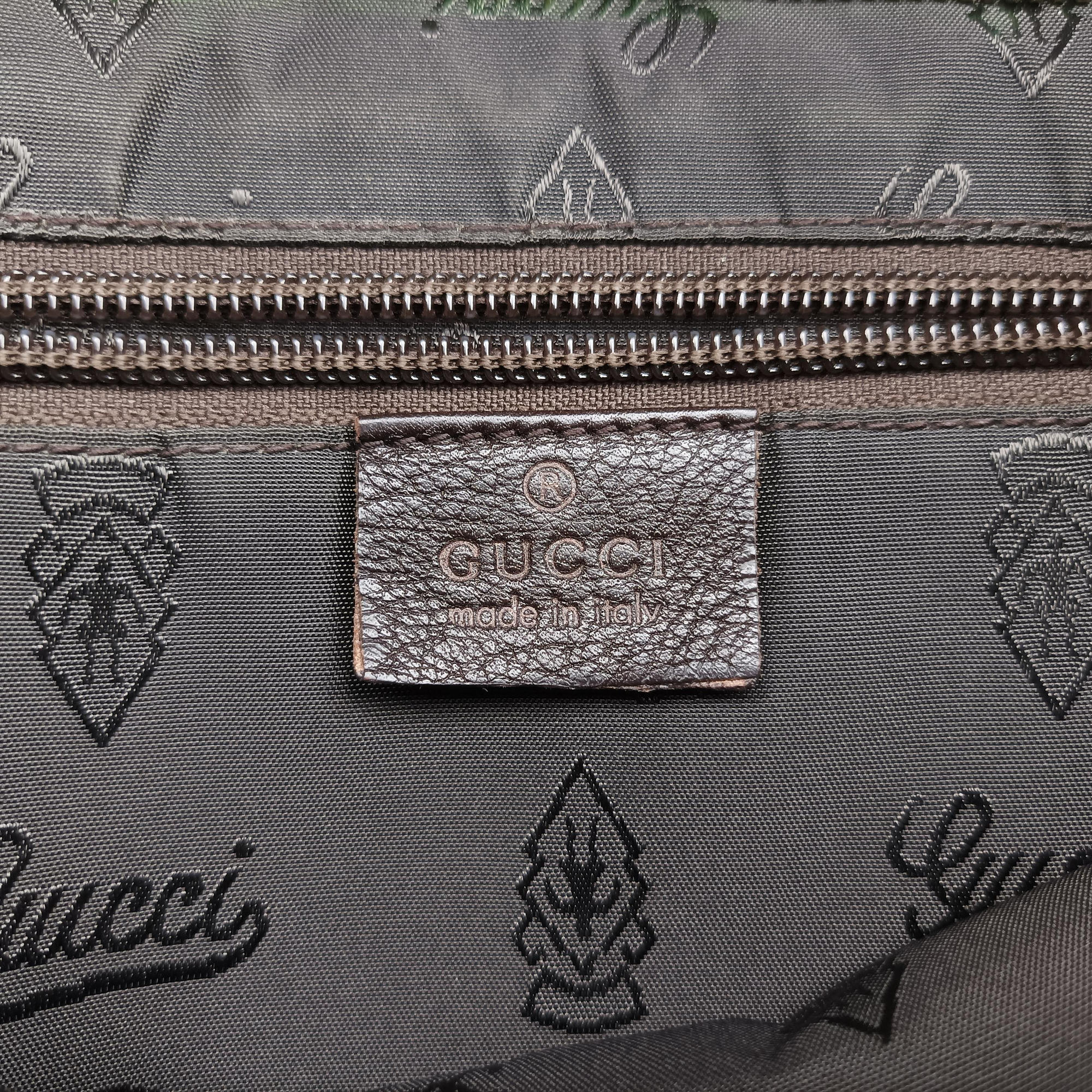GG Imprime messenger Brown leather 201446 D4980131インプリメ メッセンジャー ブラウン レザー 201446 D4980131