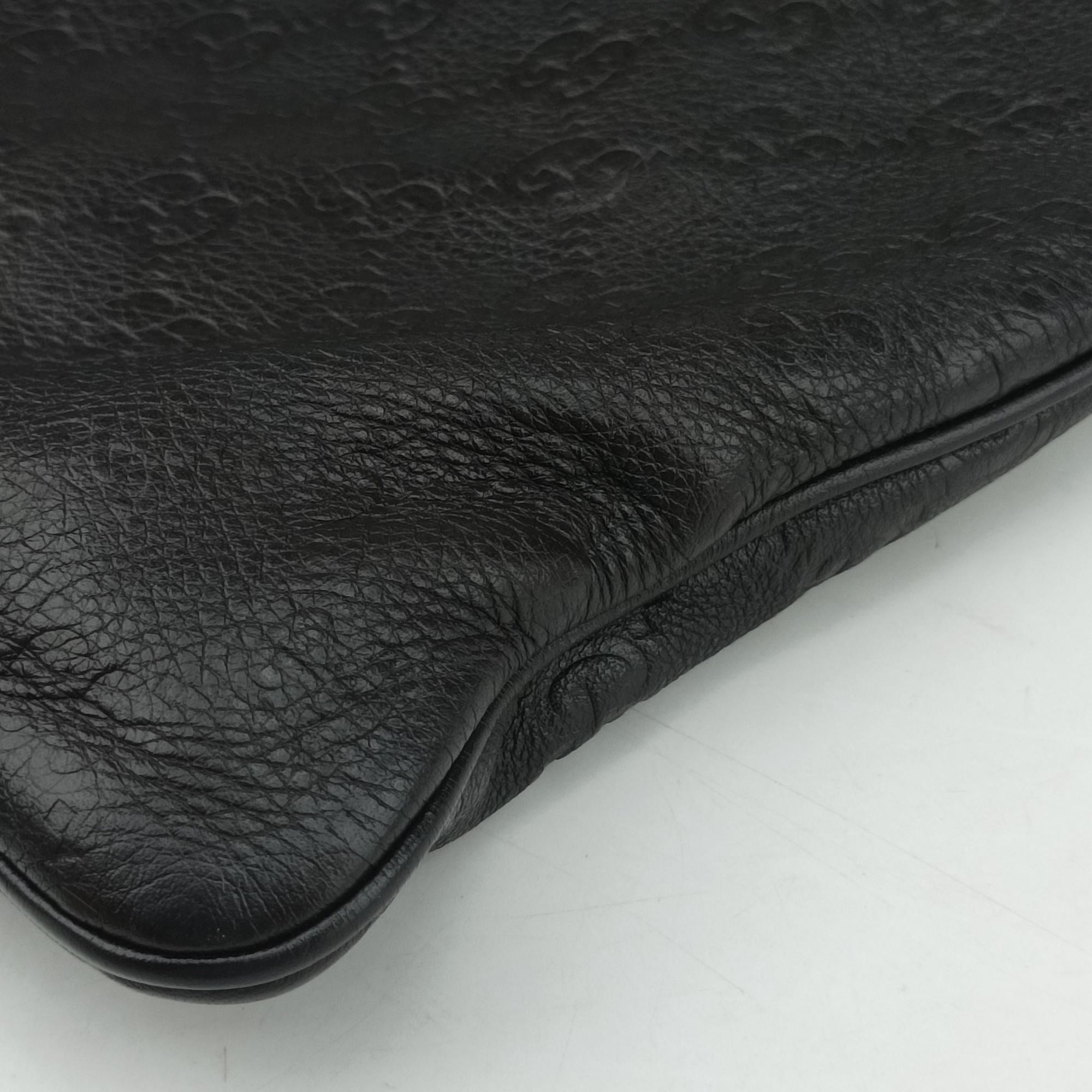 GG Imprime messenger Brown leather 201446 D4980131インプリメ メッセンジャー ブラウン レザー 201446 D4980131