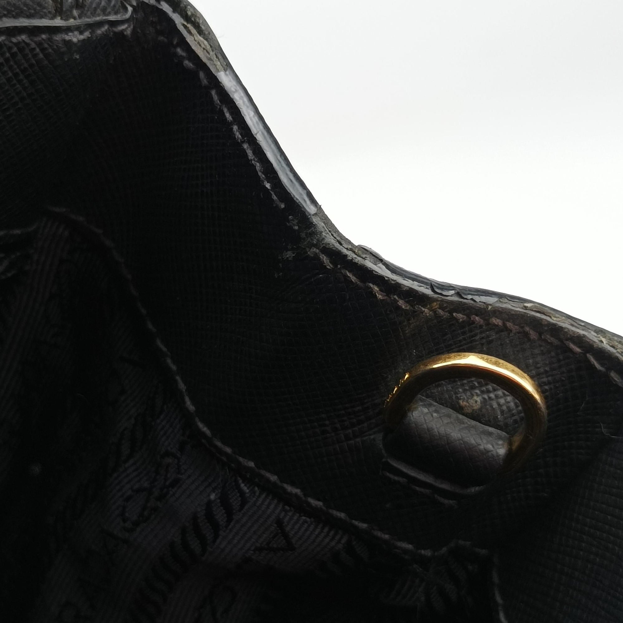 Galleria Black SAFFIANO Leather BN2274 103ガレリア ブラック サフィアーノレザー BN2274 103