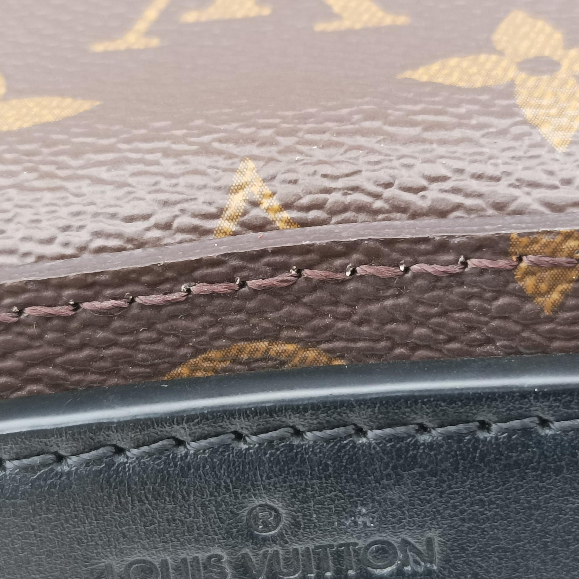 Handle Soft Trunk Brown×black Monogram Macassar×calf leather M45935 IC Chipハンドル ソフトトランク モノグラム/ブラウン×ブラック モノグラムマカサー×カーフレザー M45935 ICチップ