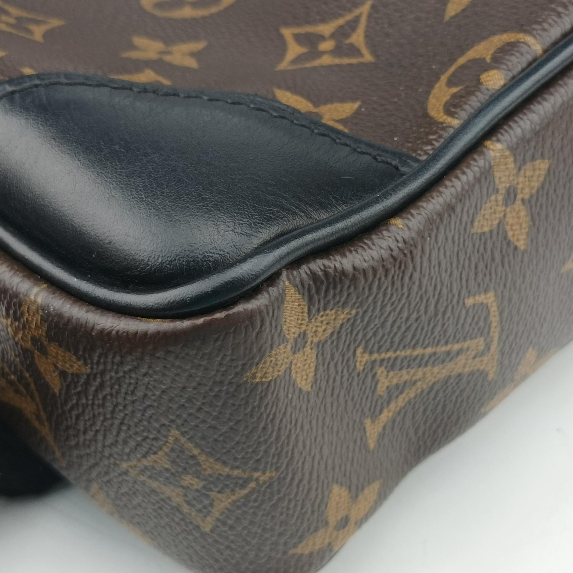 Monogram Macassar Porte Documents Voyage brown Monogram Canvas M40225 RI0153ポルトドキュマン ヴォワヤージュ モノグラム/ブラウン モノグラムキャンバス M40225 RI0153