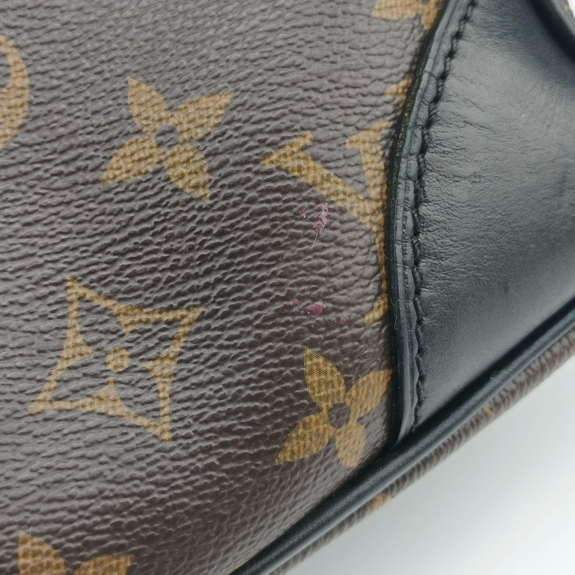 Monogram Macassar Porte Documents Voyage brown Monogram Canvas M40225 RI0153ポルトドキュマン ヴォワヤージュ モノグラム/ブラウン モノグラムキャンバス M40225 RI0153