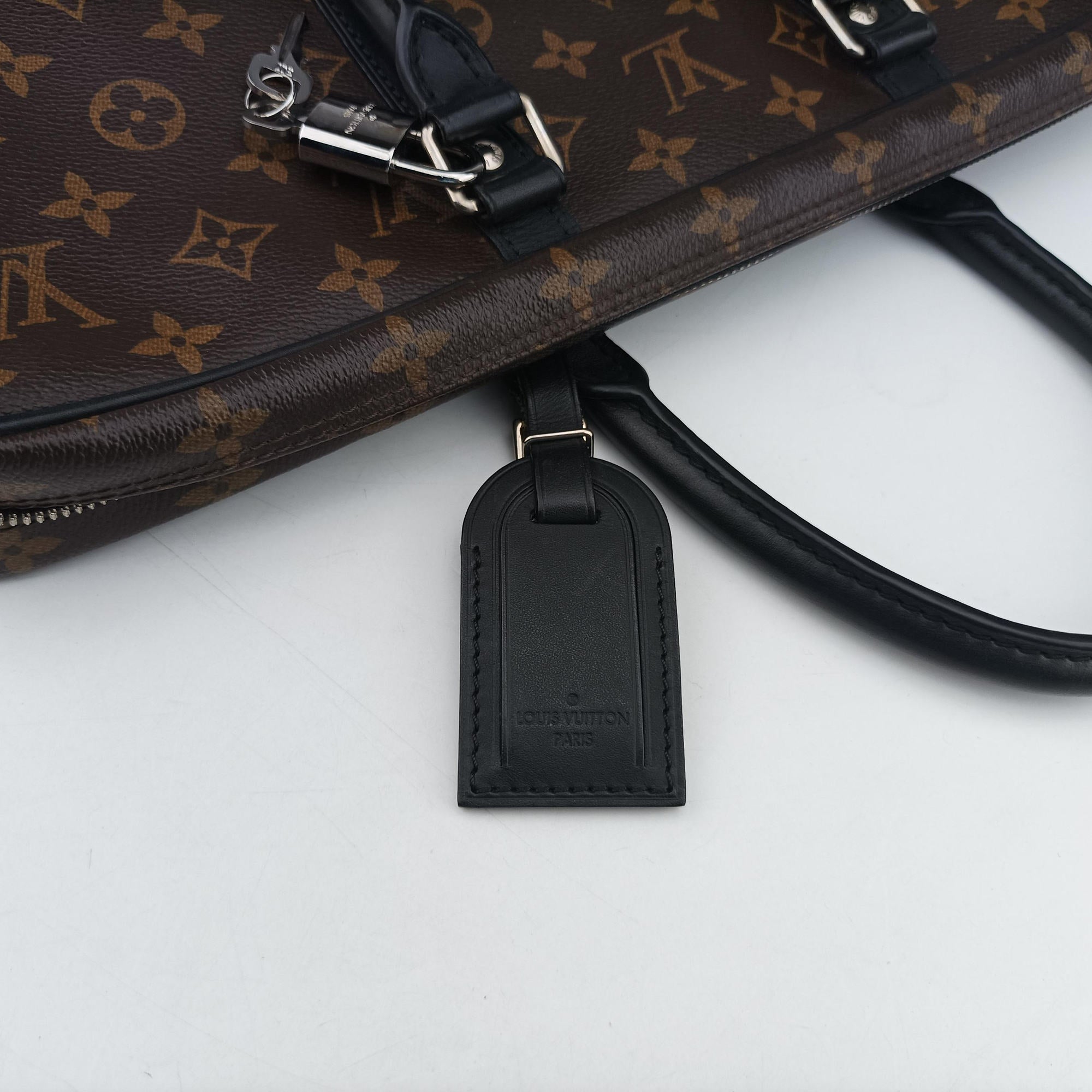 Monogram Macassar Porte Documents Voyage brown Monogram Canvas M40225 RI0153ポルトドキュマン ヴォワヤージュ モノグラム/ブラウン モノグラムキャンバス M40225 RI0153