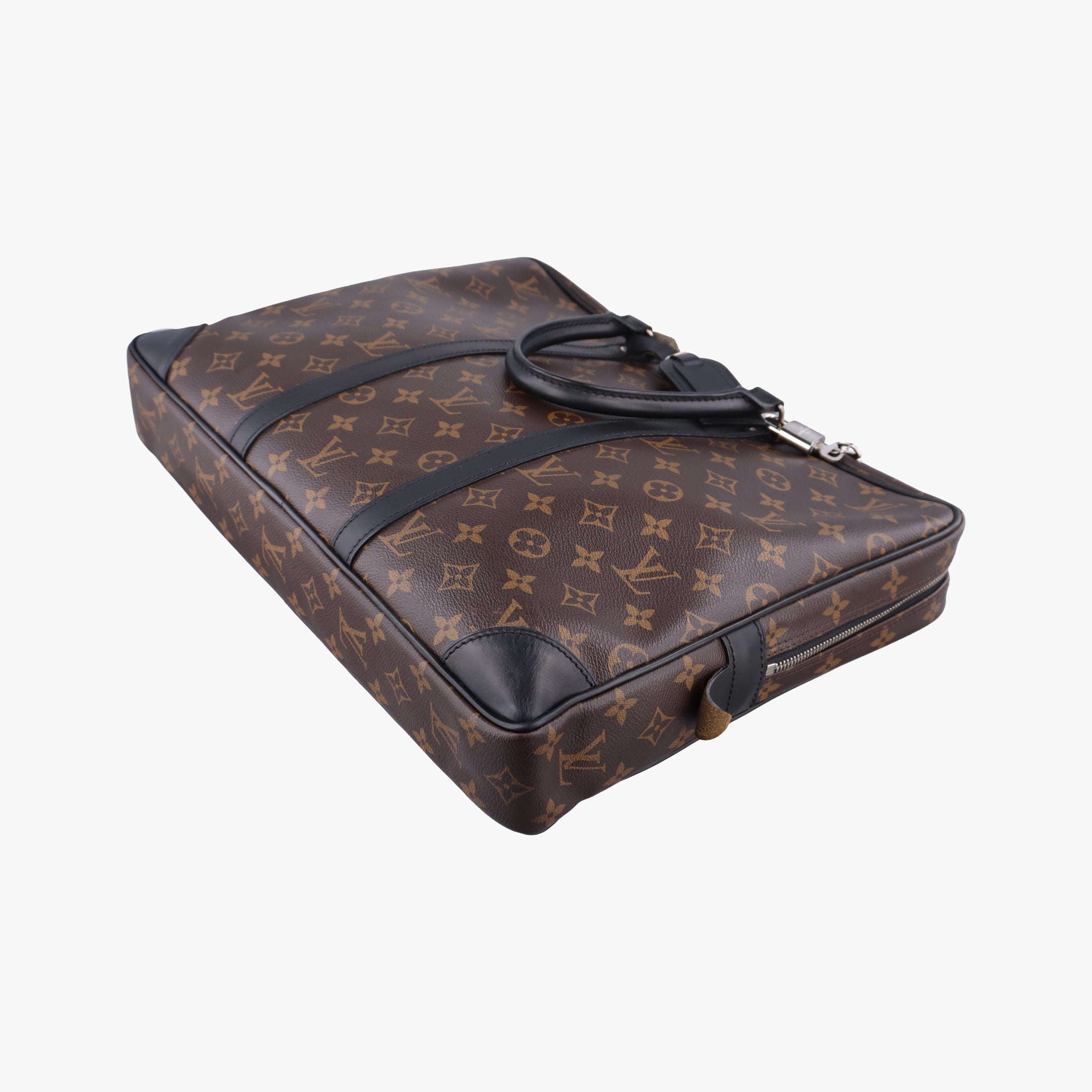 Monogram Macassar Porte Documents Voyage brown Monogram Canvas M40225 RI0153ポルトドキュマン ヴォワヤージュ モノグラム/ブラウン モノグラムキャンバス M40225 RI0153