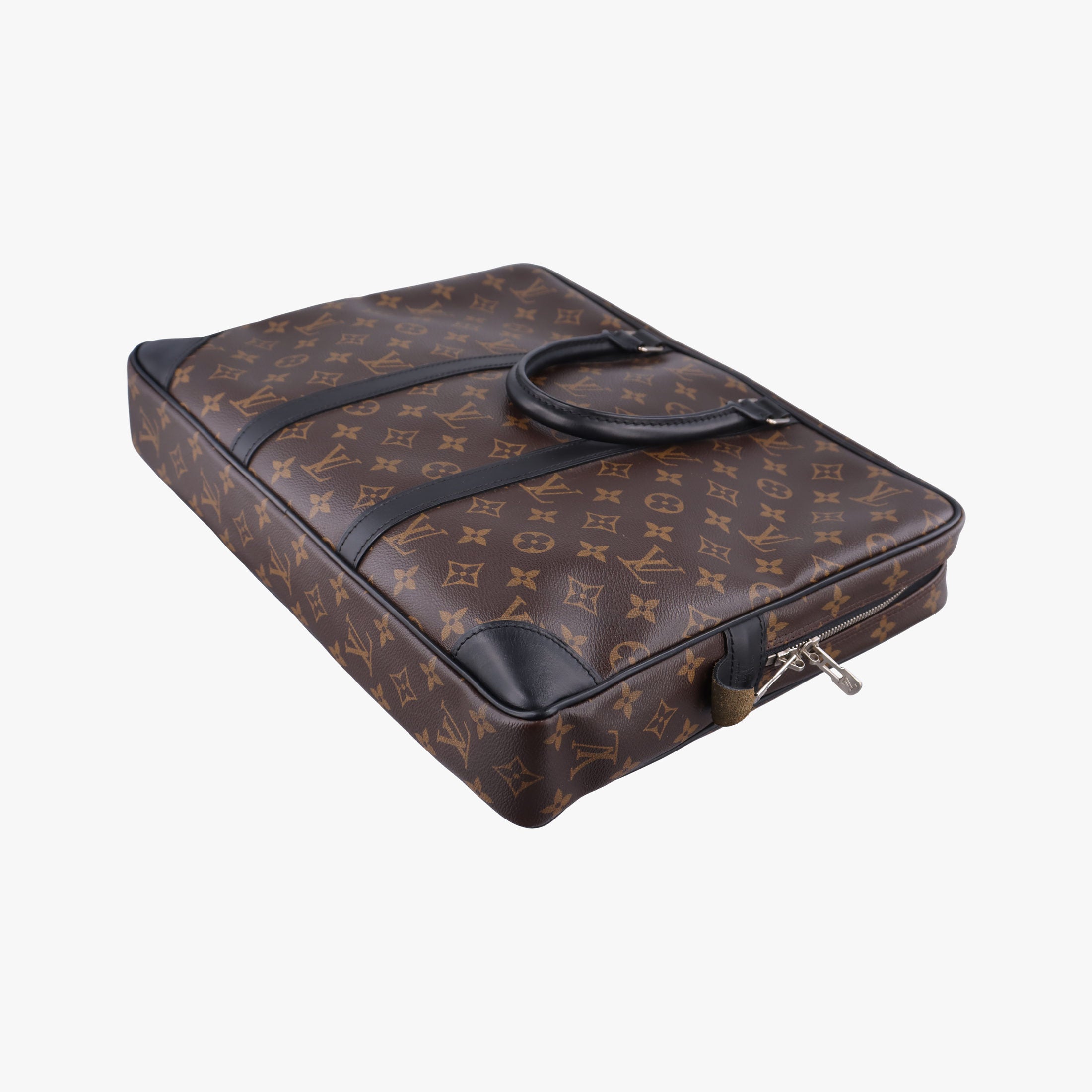 Monogram Macassar Porte Documents Voyage brown Monogram Canvas M40225 RI0153ポルトドキュマン ヴォワヤージュ モノグラム/ブラウン モノグラムキャンバス M40225 RI0153