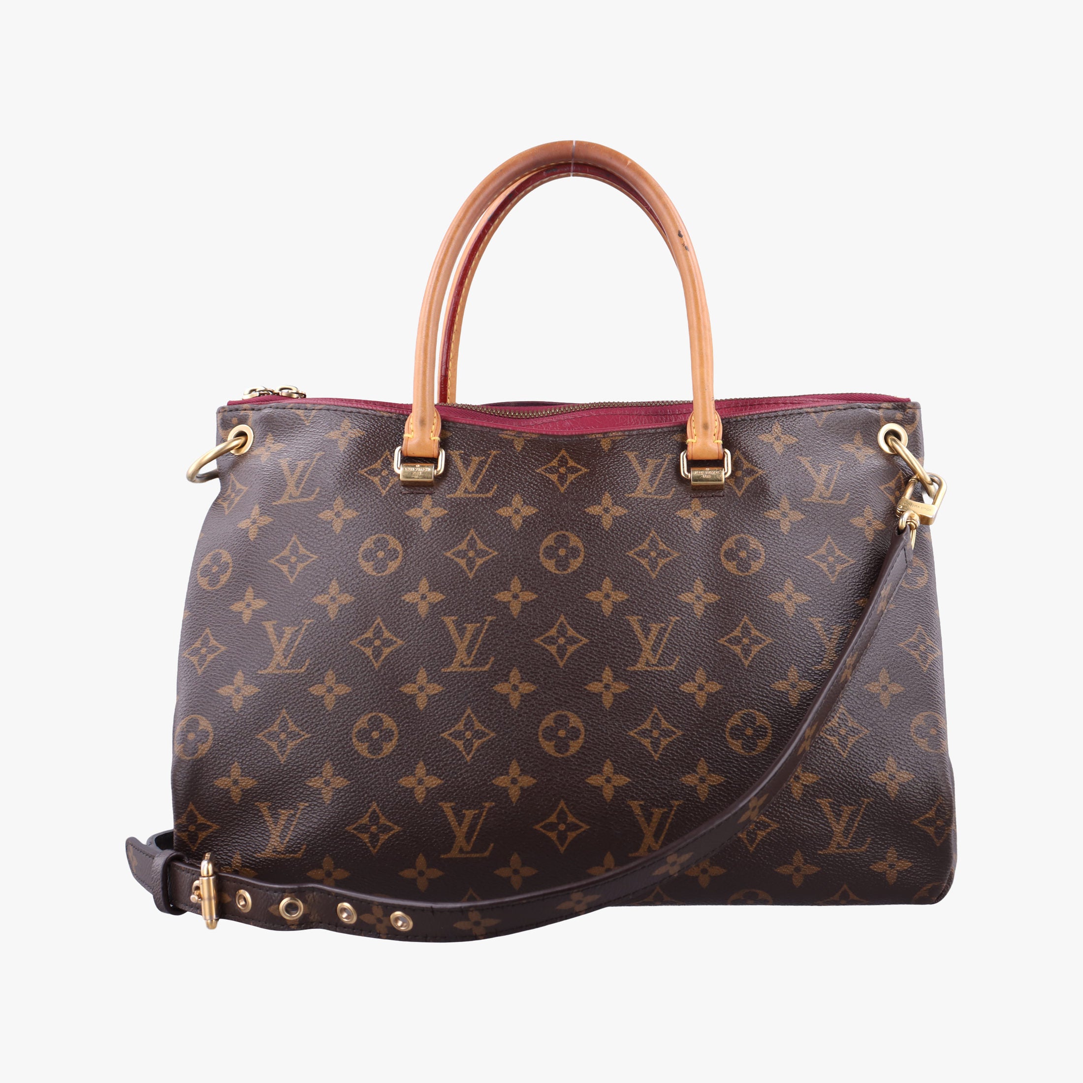 PALLAS brown×CERISE Monogram Canvas×calf leather M41175 SN4124パラス モノグラム/ブラウン×スリーズ モノグラムキャンバス×カーフレザー M41175 SN4124