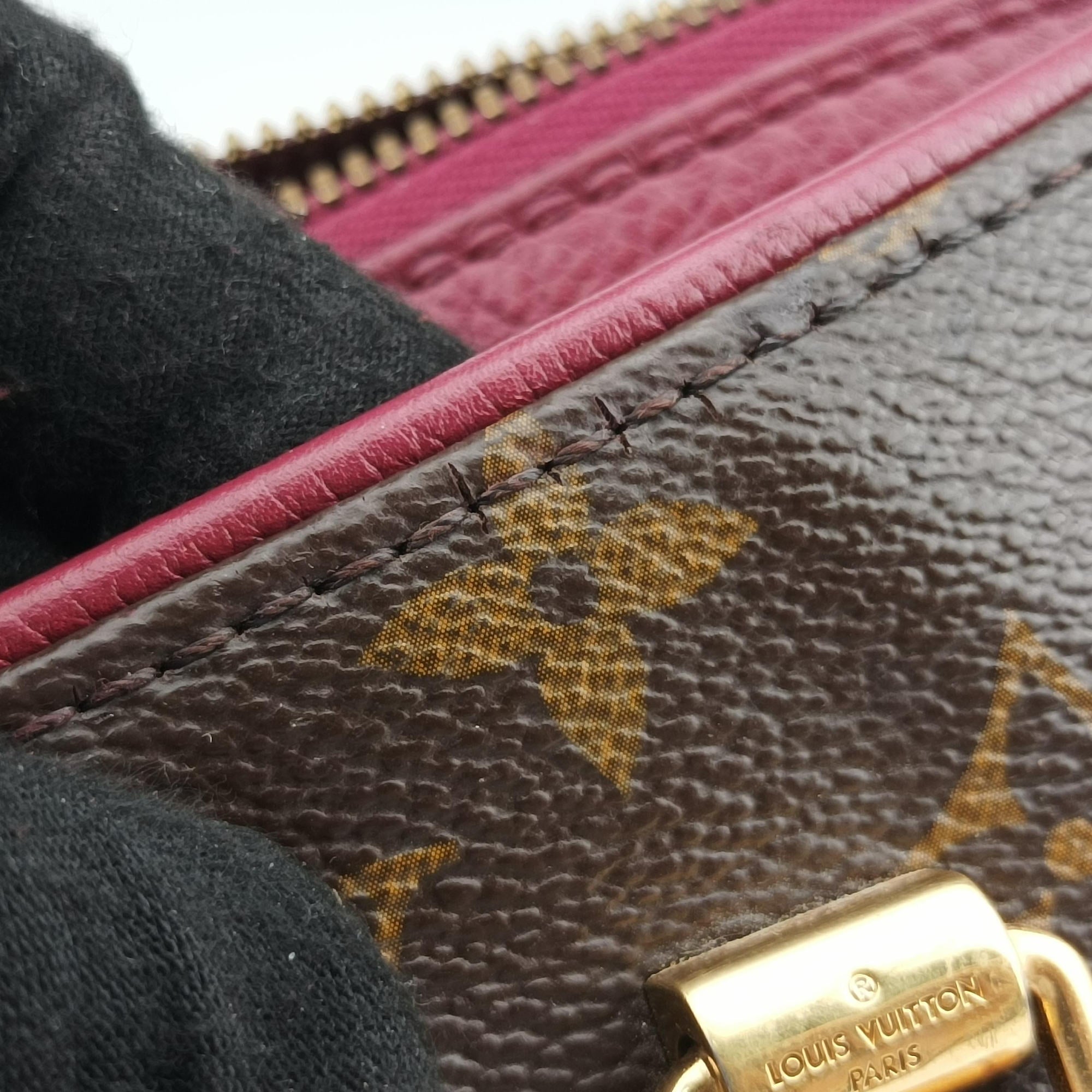PALLAS brown×CERISE Monogram Canvas×calf leather M41175 SN4124パラス モノグラム/ブラウン×スリーズ モノグラムキャンバス×カーフレザー M41175 SN4124