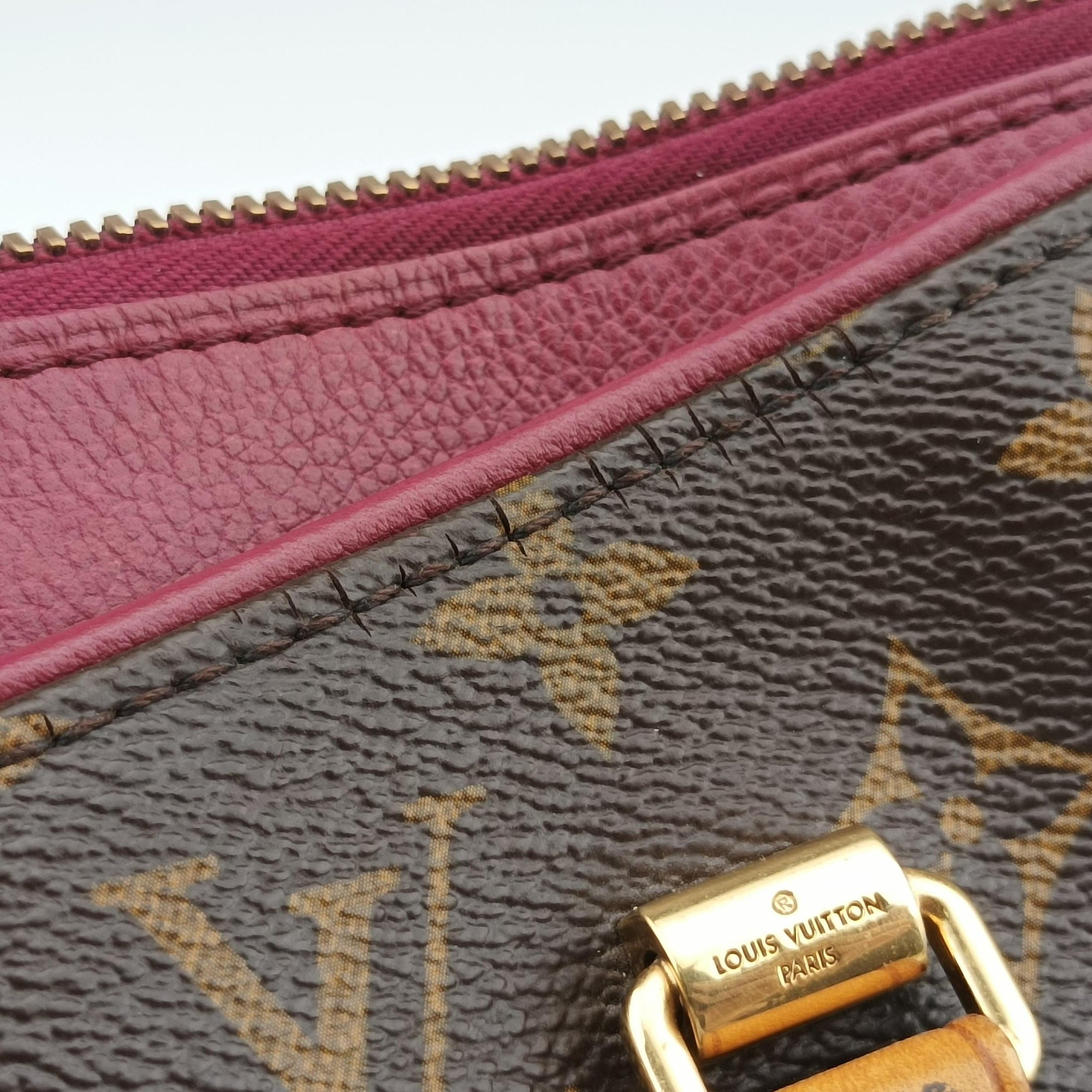 PALLAS brown×CERISE Monogram Canvas×calf leather M41175 SN4124パラス モノグラム/ブラウン×スリーズ モノグラムキャンバス×カーフレザー M41175 SN4124