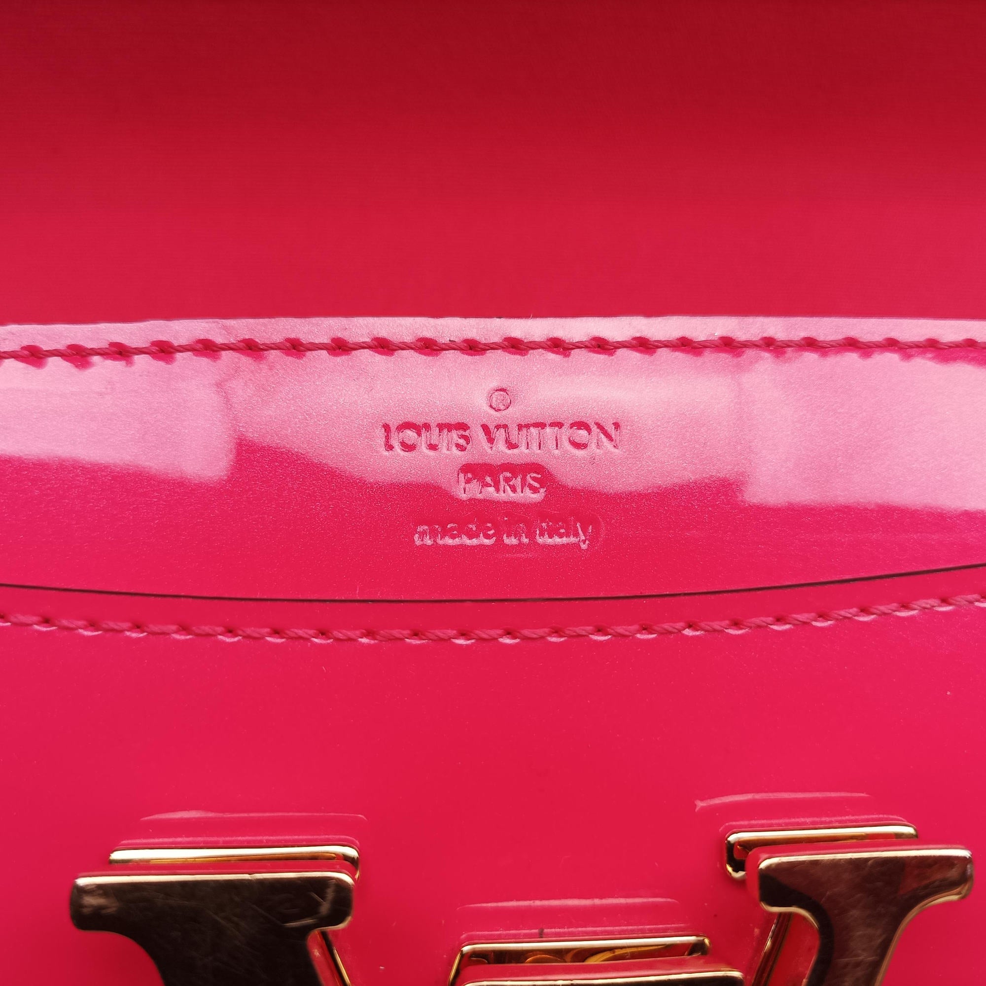 Pochette Louise MM ROSE INDIEN Vernis M94270 PL1146ポシェット ルイーズMM ローズ アンディアン ヴェルニ M94270 PL1146