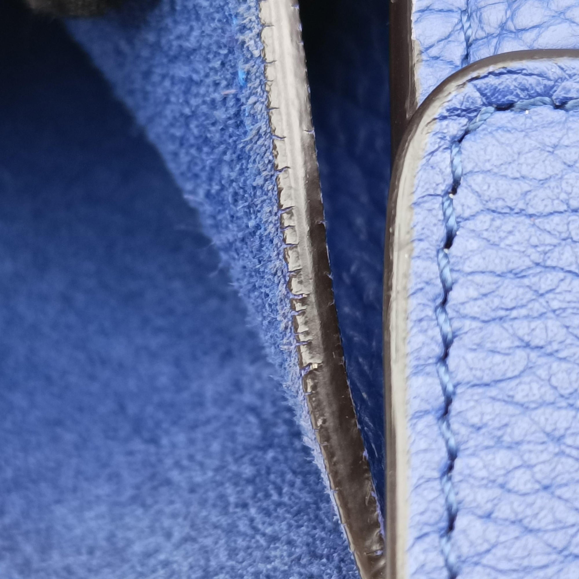 Luggage Mini Shopper Blue leather F-LA-0174 F-CT-0164ラゲージミニショッパー ブルー レザー F-LA-0174 F-CT-0164