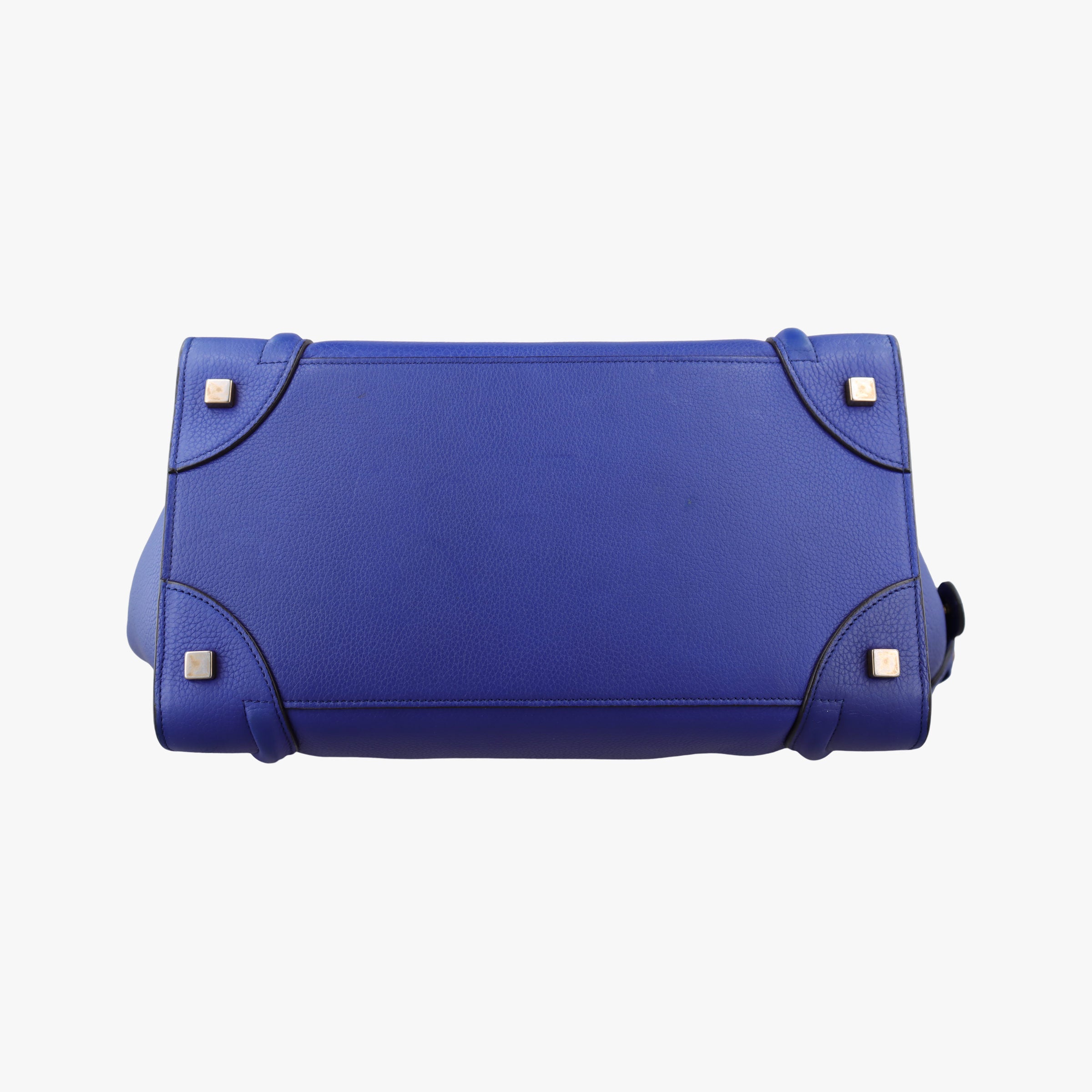 Luggage Mini Shopper Blue leather F-LA-0174 F-CT-0164ラゲージミニショッパー ブルー レザー F-LA-0174 F-CT-0164