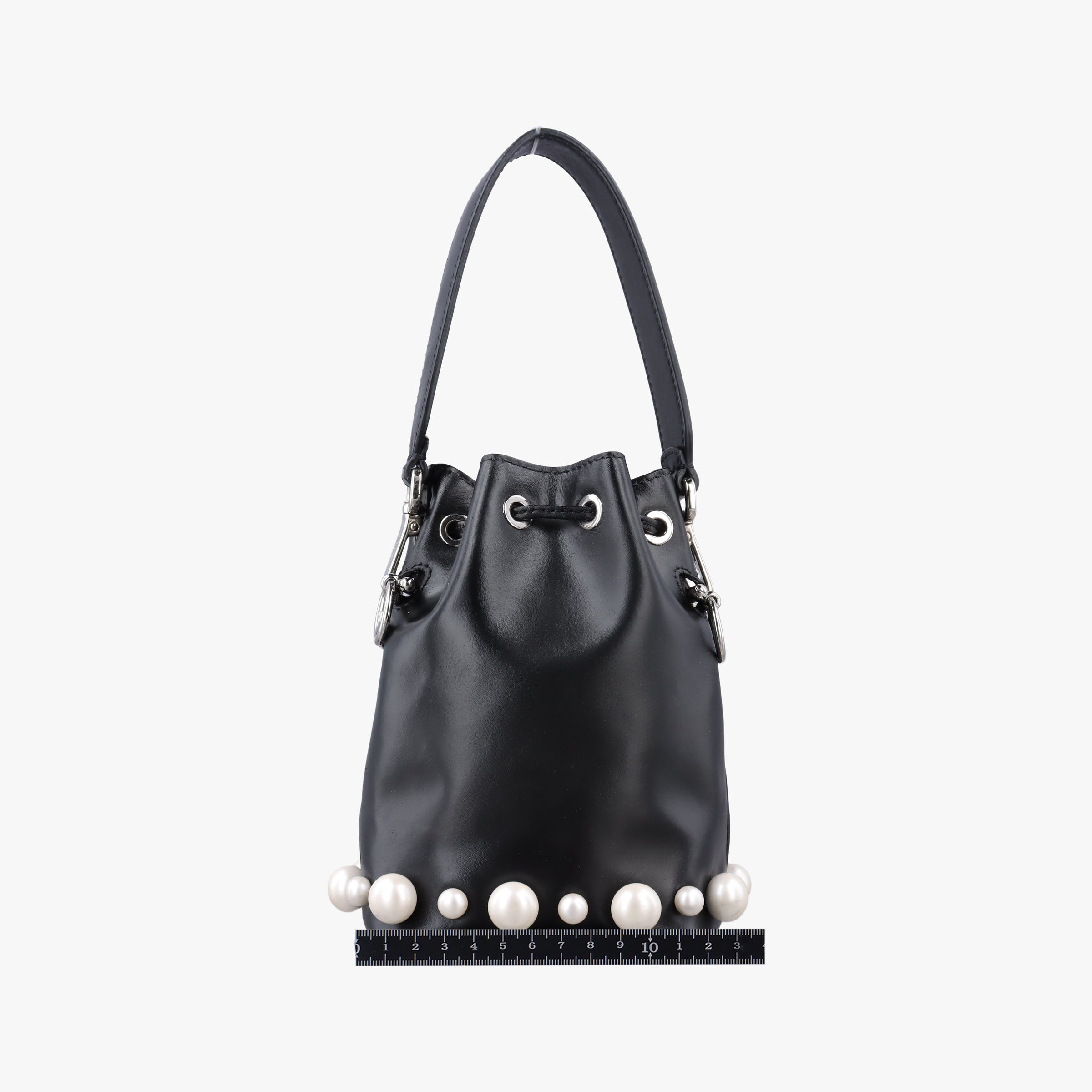 Mon Tresor Mini Bucket Black Leather 8BS010 8BS010 A1FH 188.8465ミニ モン トレゾール ブラック レザー 8BS010 8BS010 A1FH 188.8465