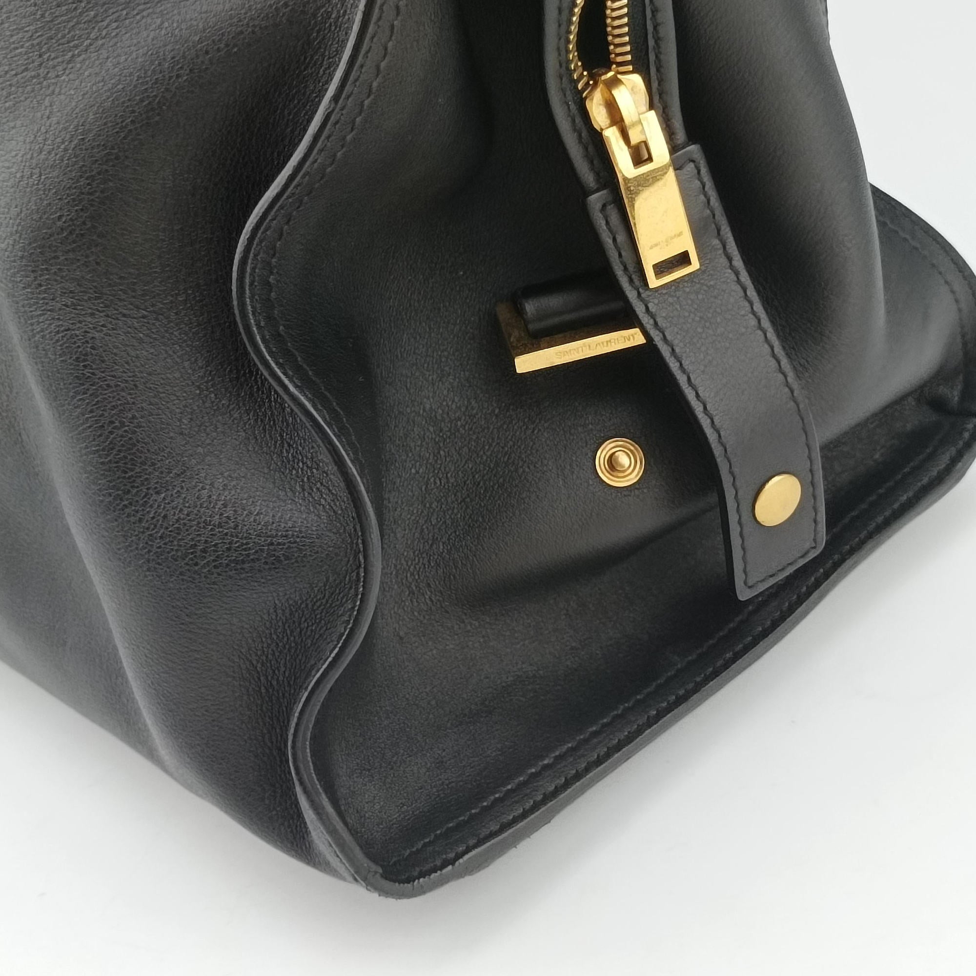 BABY CABAS Black Leather 394458 LTH394458.1015ベイビーカバス ブラック レザー 394458 LTH394458.1015