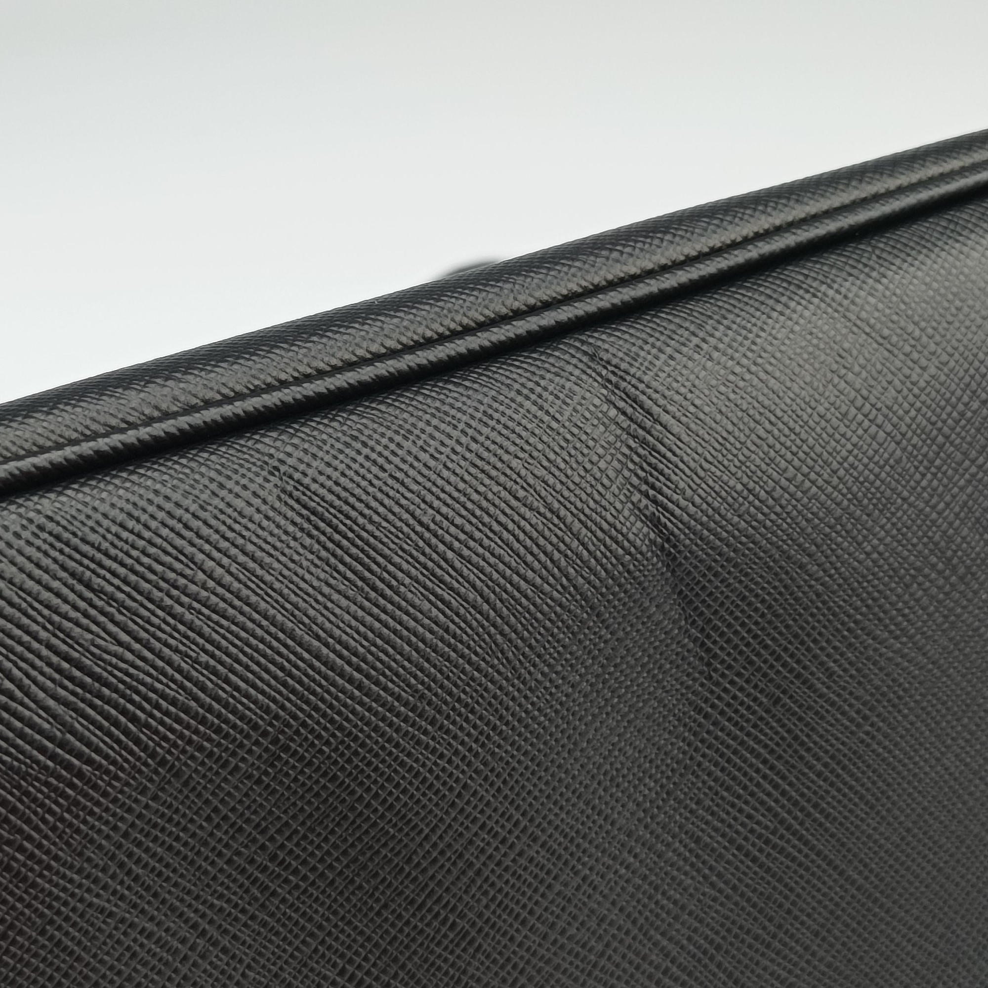 Galleria Black SAFFIANO Leather BN2274 7/A 165ガレリア ブラック サフィアーノレザー BN2274 7/A 165