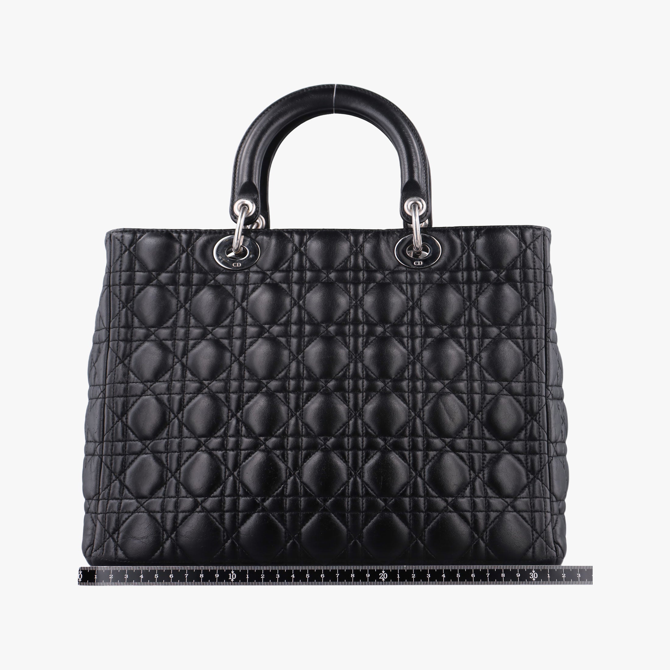 Lady Dior Black lambskin 05-MA-0069レディディオール ブラック ラムスキン 05-MA-0069