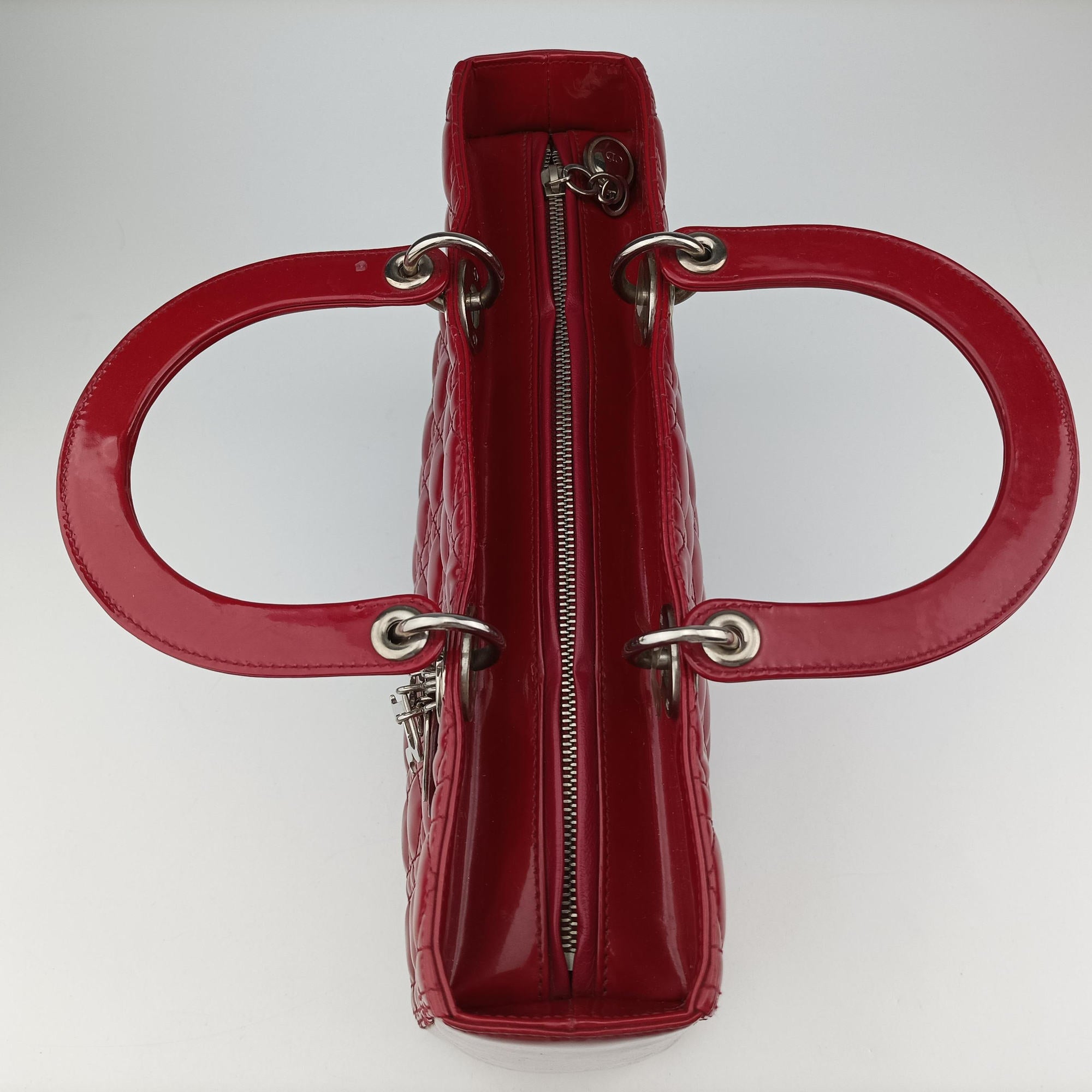 Lady Dior Red Patent 05-MA-0152レディディオール レッド パテント 05-MA-0152