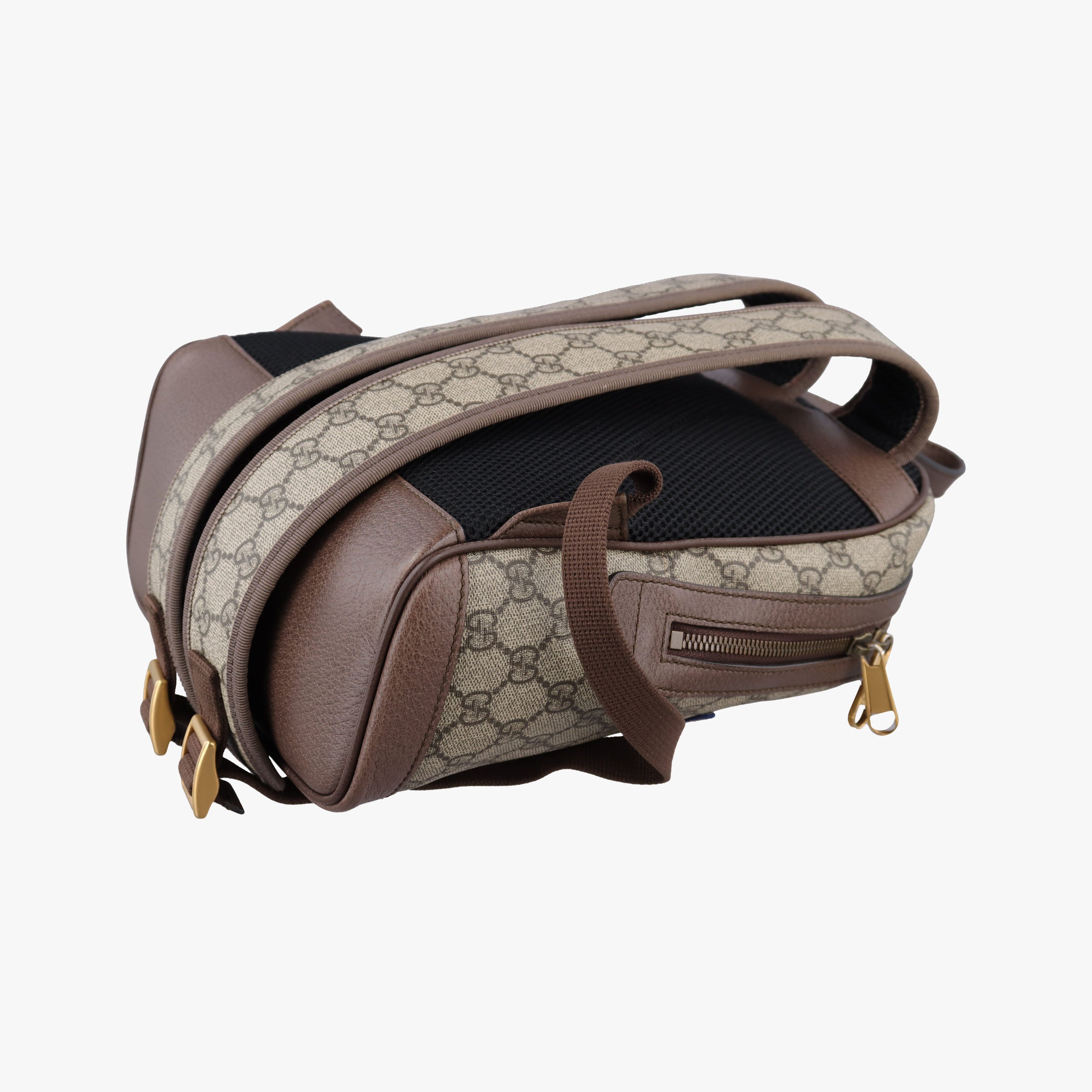 The Three Little Pigs Brown×Multicolour PVC coated canvas 552884 C027878581三匹のこぶた ブラウン×マルチカラー PVCコーティングキャンバス 552884 C027878581
