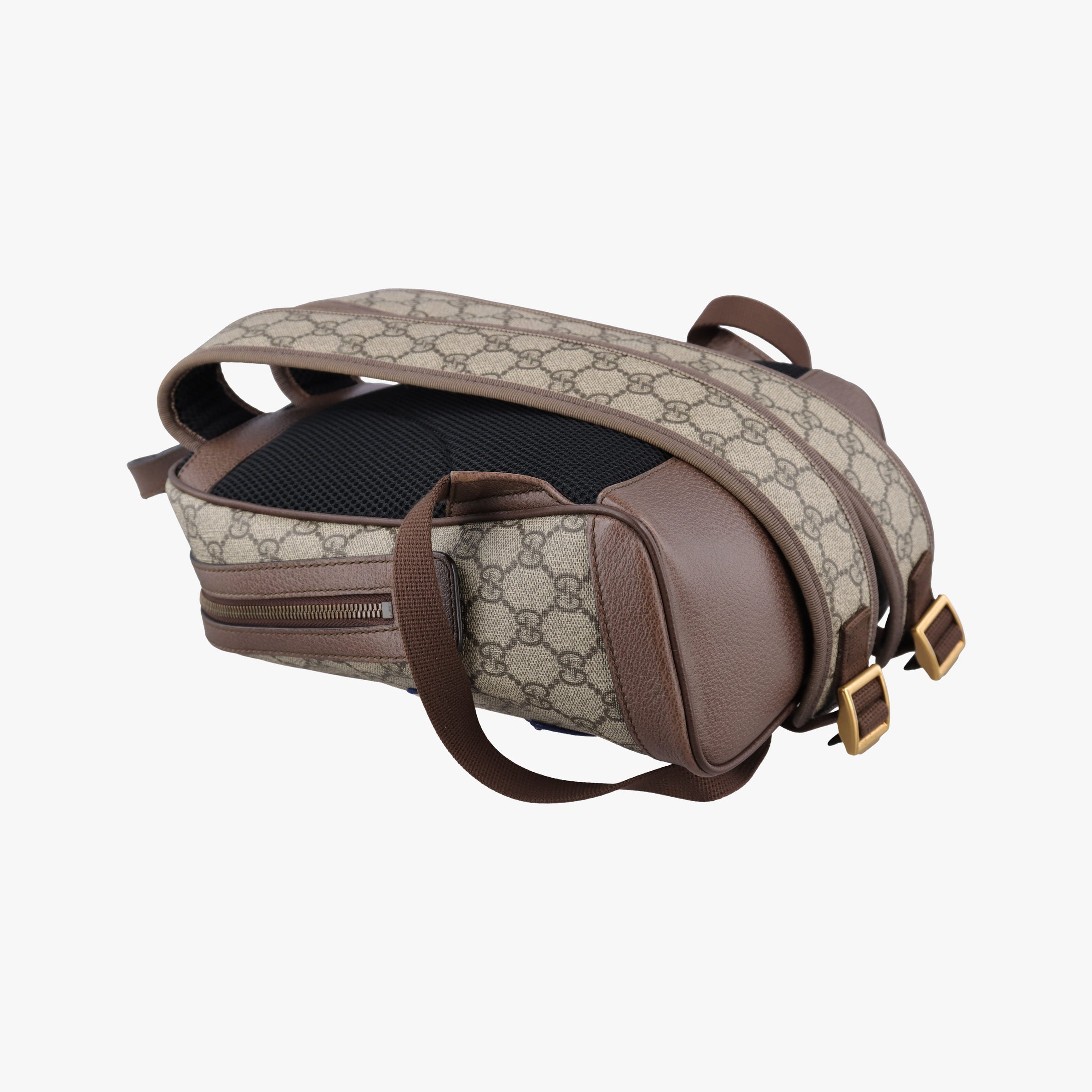 The Three Little Pigs Brown×Multicolour PVC coated canvas 552884 C027878581三匹のこぶた ブラウン×マルチカラー PVCコーティングキャンバス 552884 C027878581